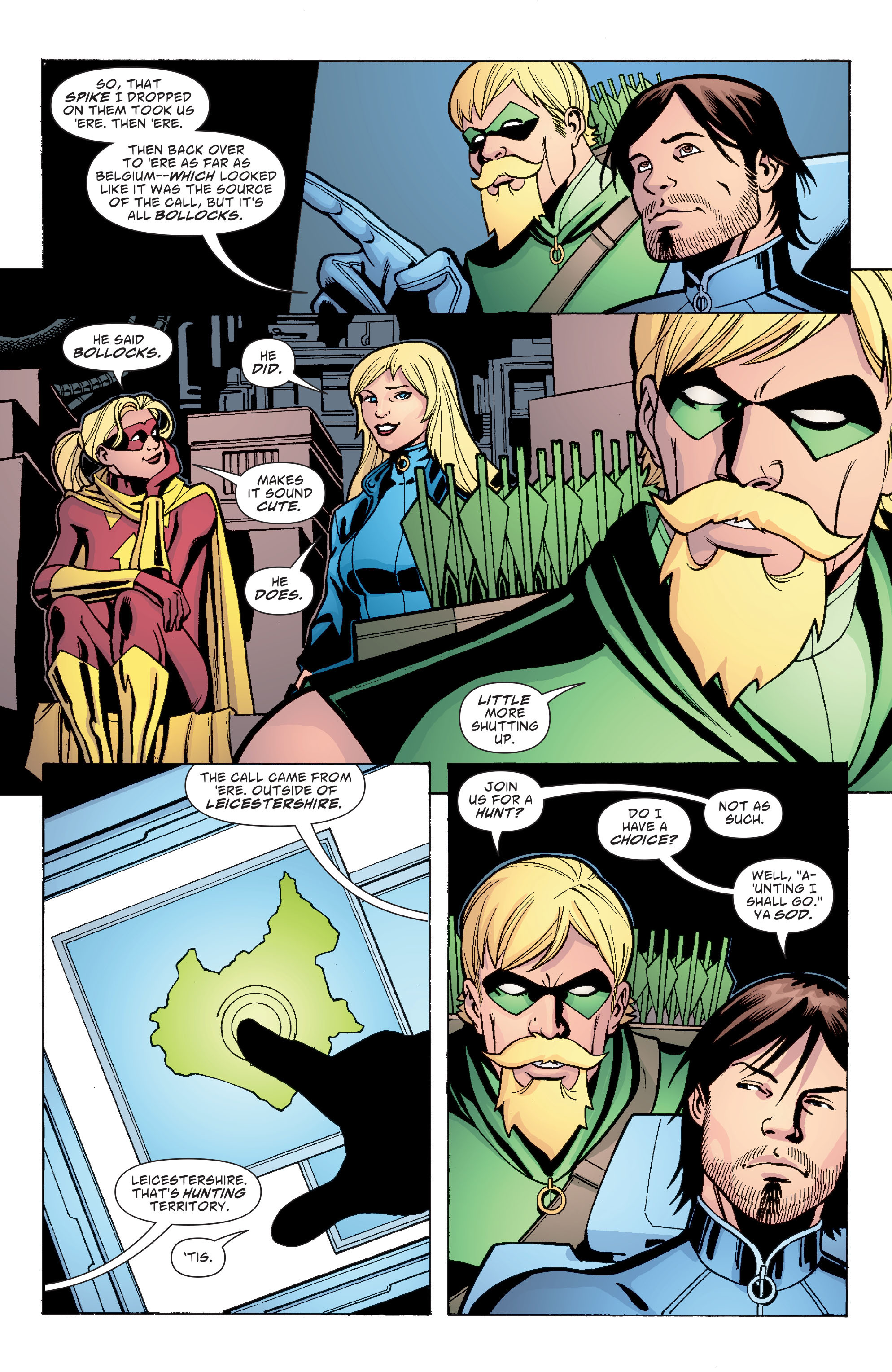 Read online Green Arrow/Black Canary comic -  Issue #8 - 10