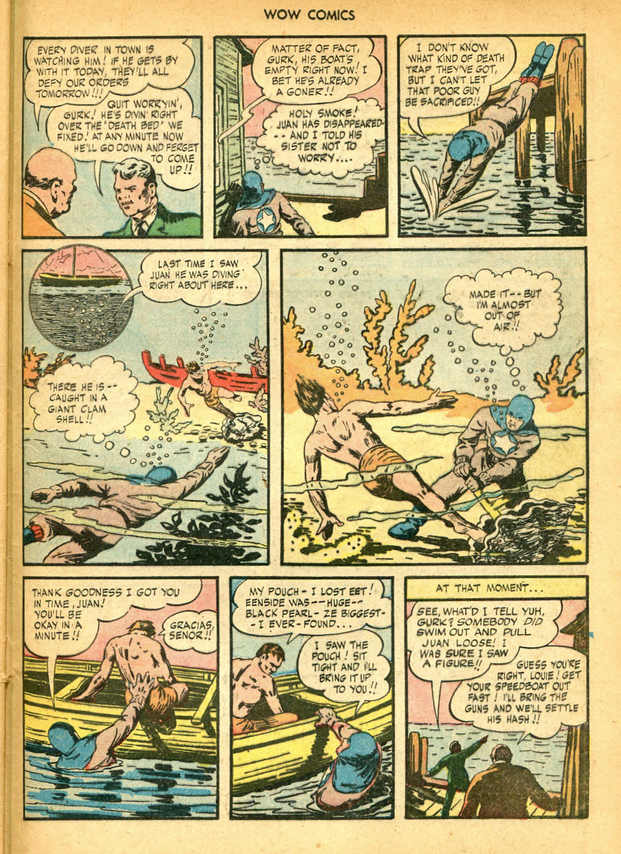 Read online Wow Comics comic -  Issue #52 - 45