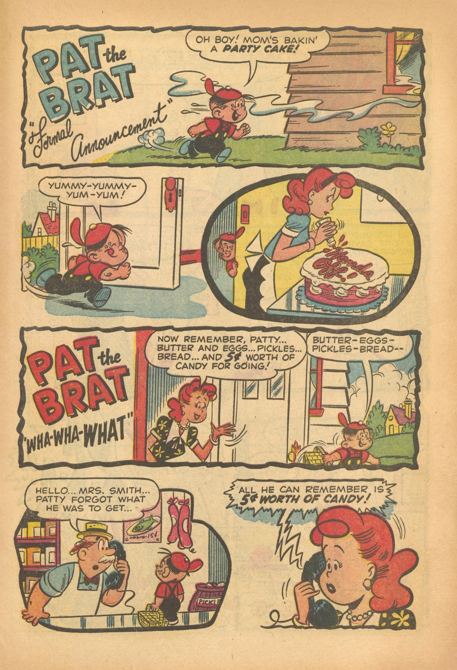 Read online Pat the Brat comic -  Issue #15 - 29