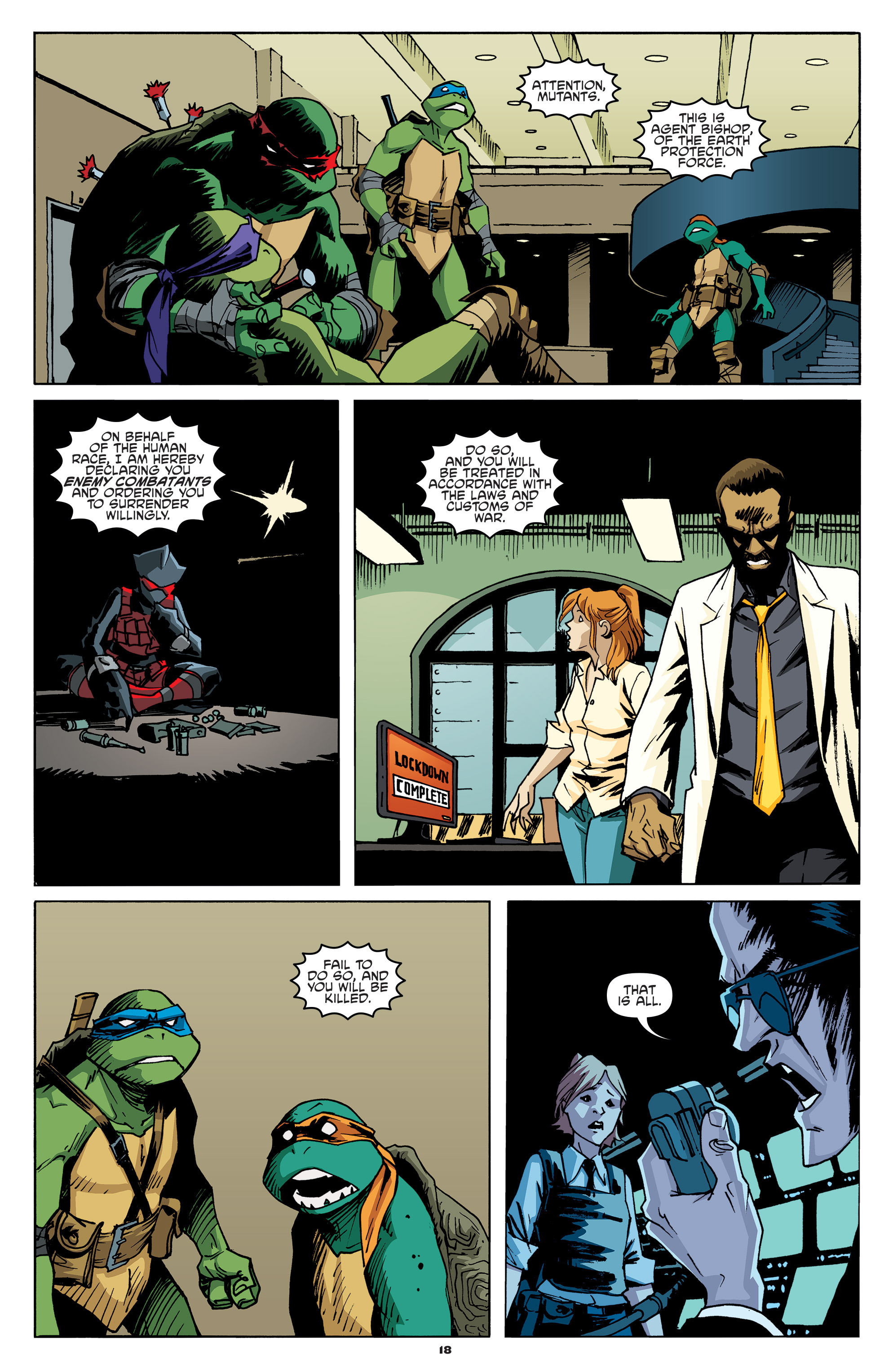 Read online Teenage Mutant Ninja Turtles Universe comic -  Issue #1 - 20