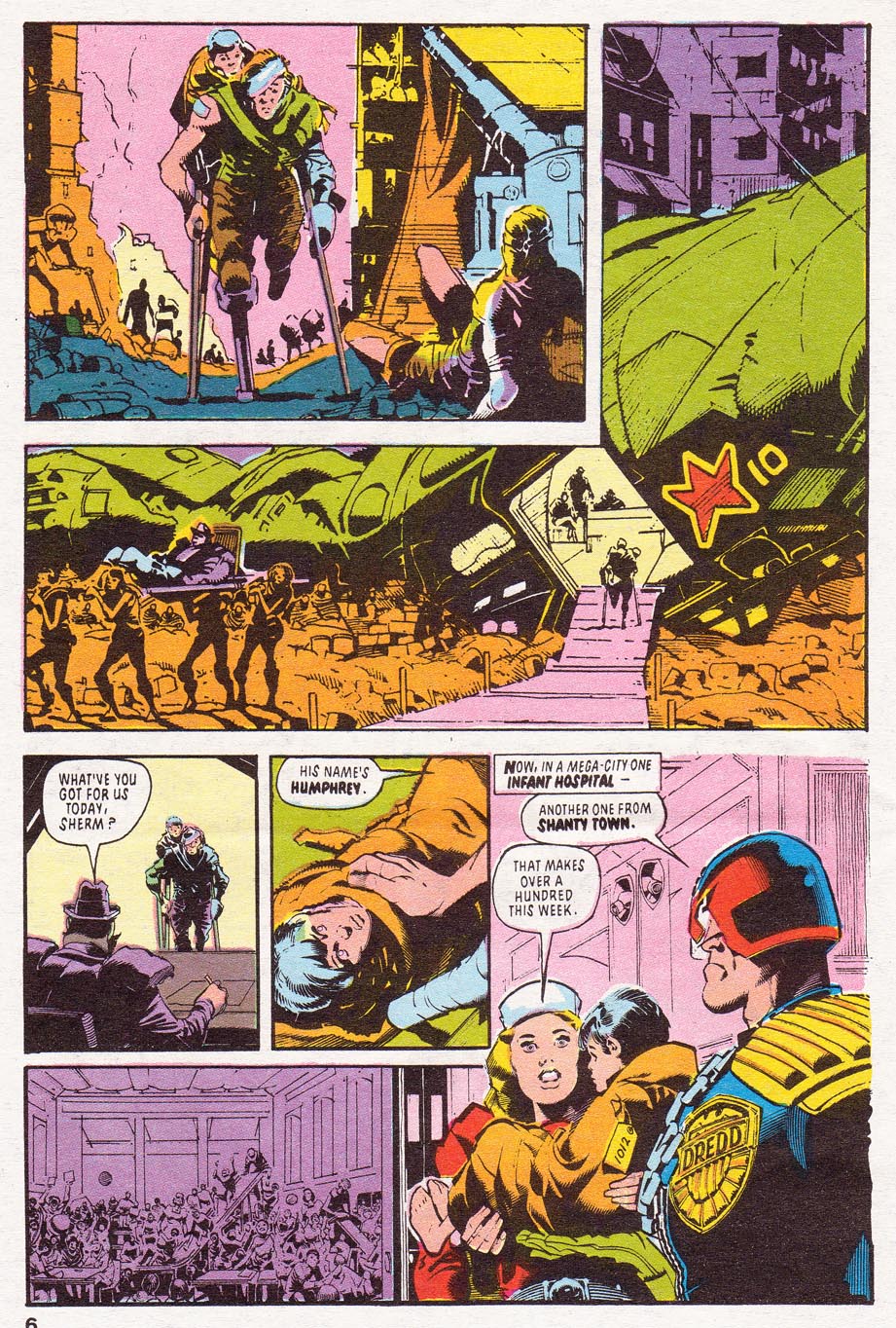 Read online Judge Dredd (1983) comic -  Issue #35 - 7