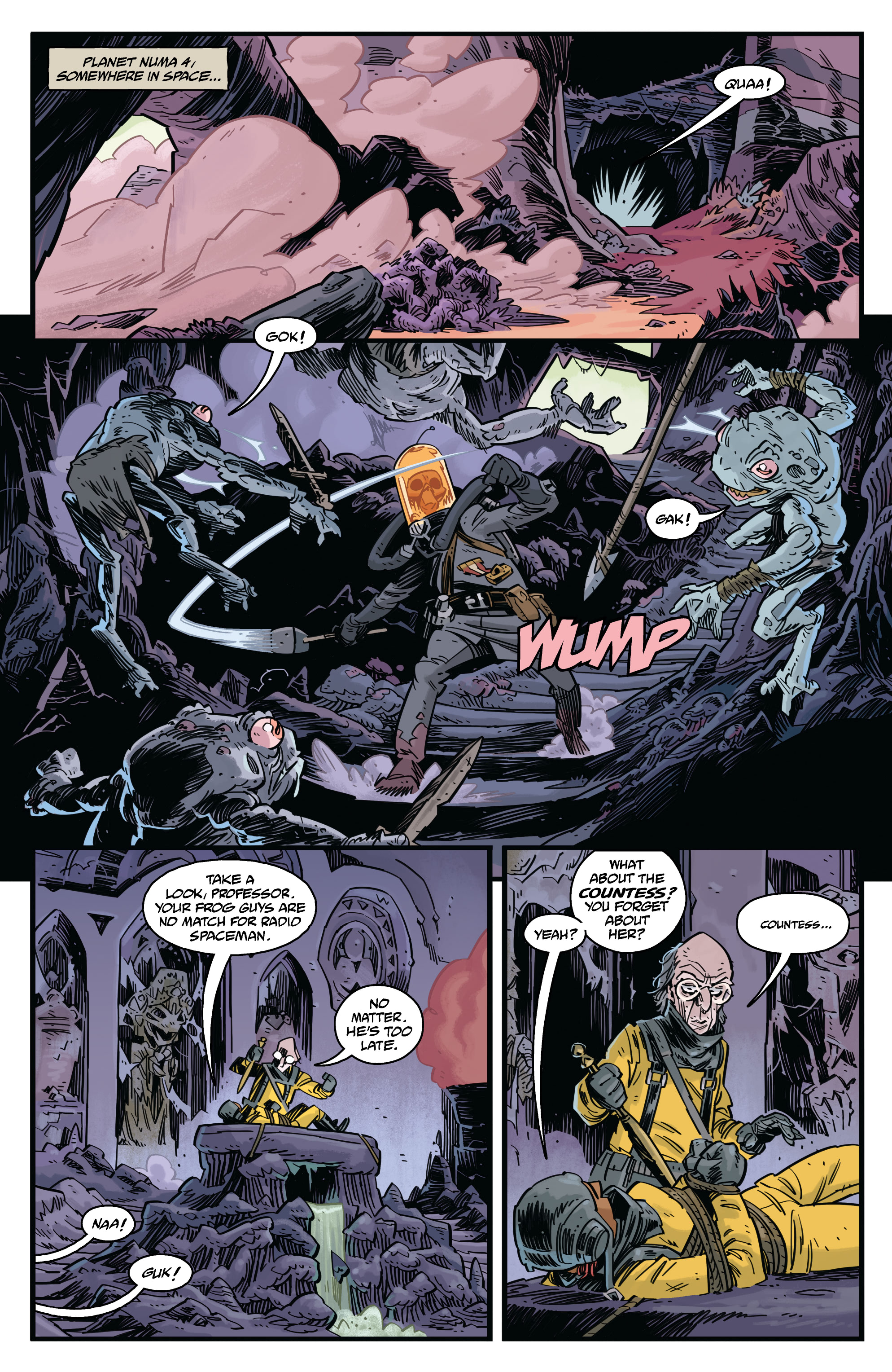 Read online Radio Spaceman comic -  Issue #2 - 3