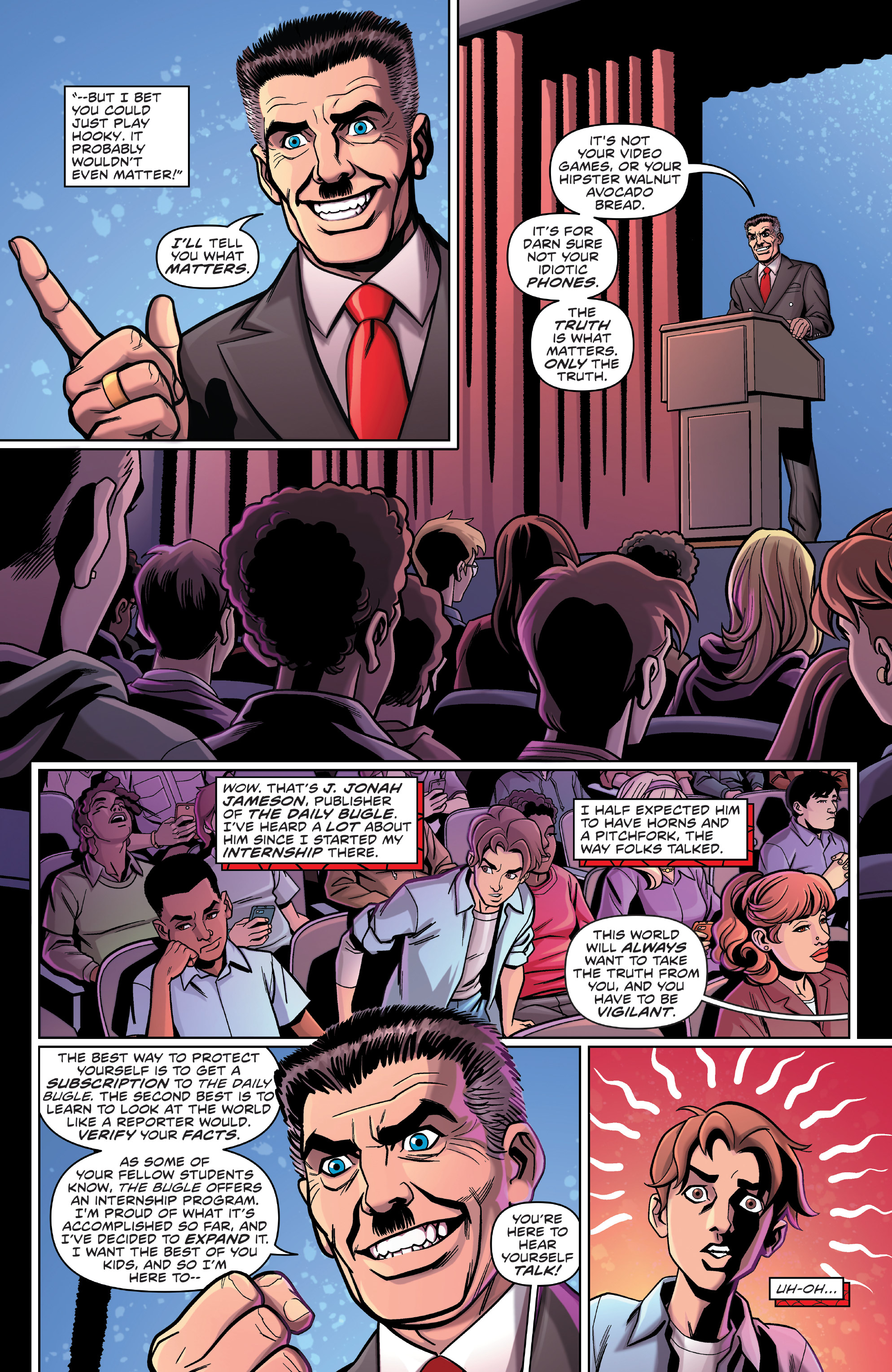 Read online Marvel Action: Spider-Man comic -  Issue #4 - 7