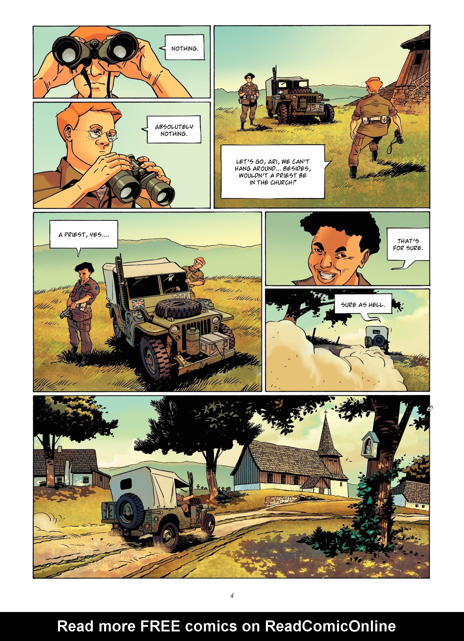 Read online The Jewish Brigade comic -  Issue #1 - 4