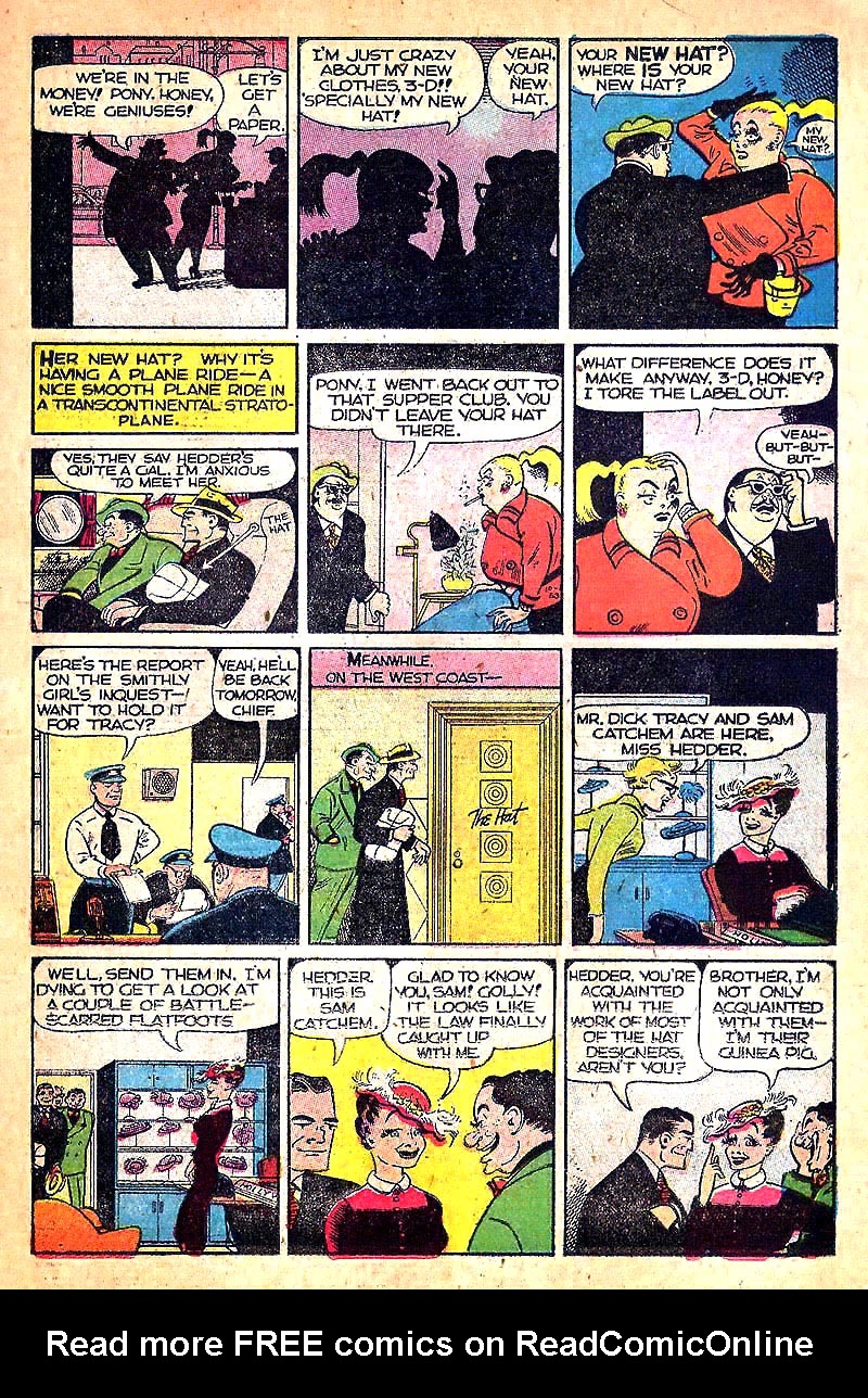 Read online Dick Tracy comic -  Issue #91 - 19