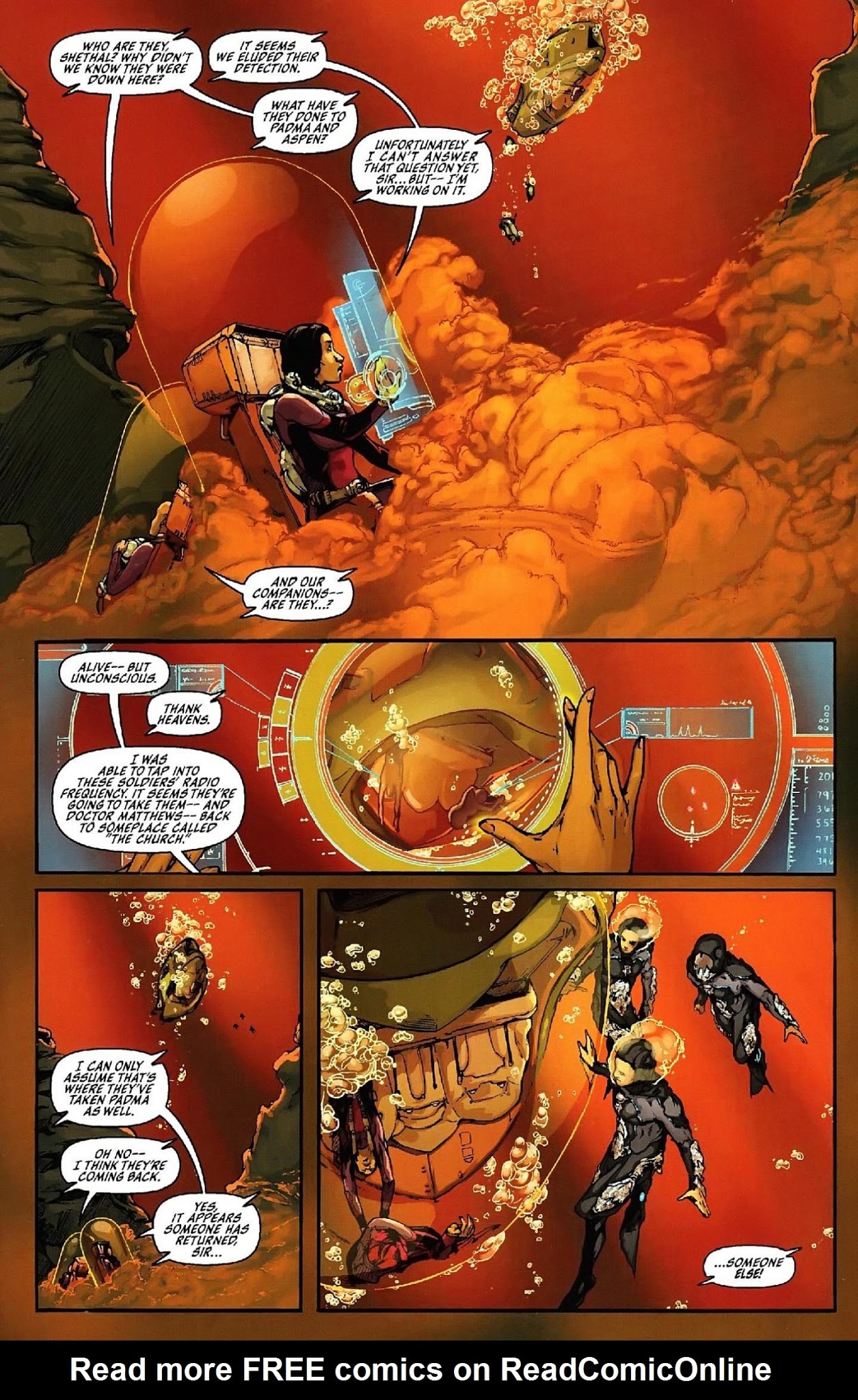 Read online Michael Turner's Fathom comic -  Issue #5 - 11