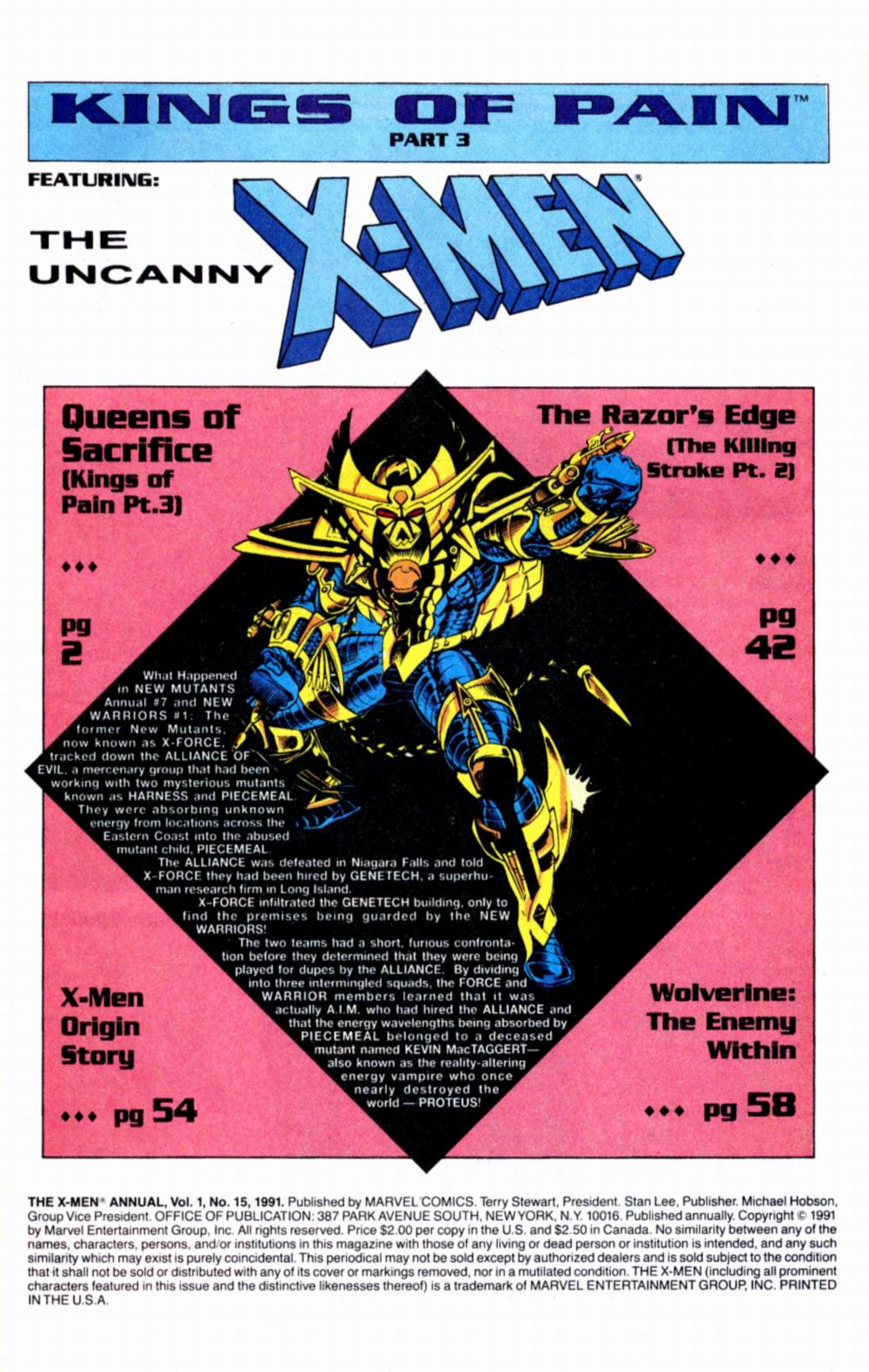 Read online Uncanny X-Men (1963) comic -  Issue # _Annual 15 - 3