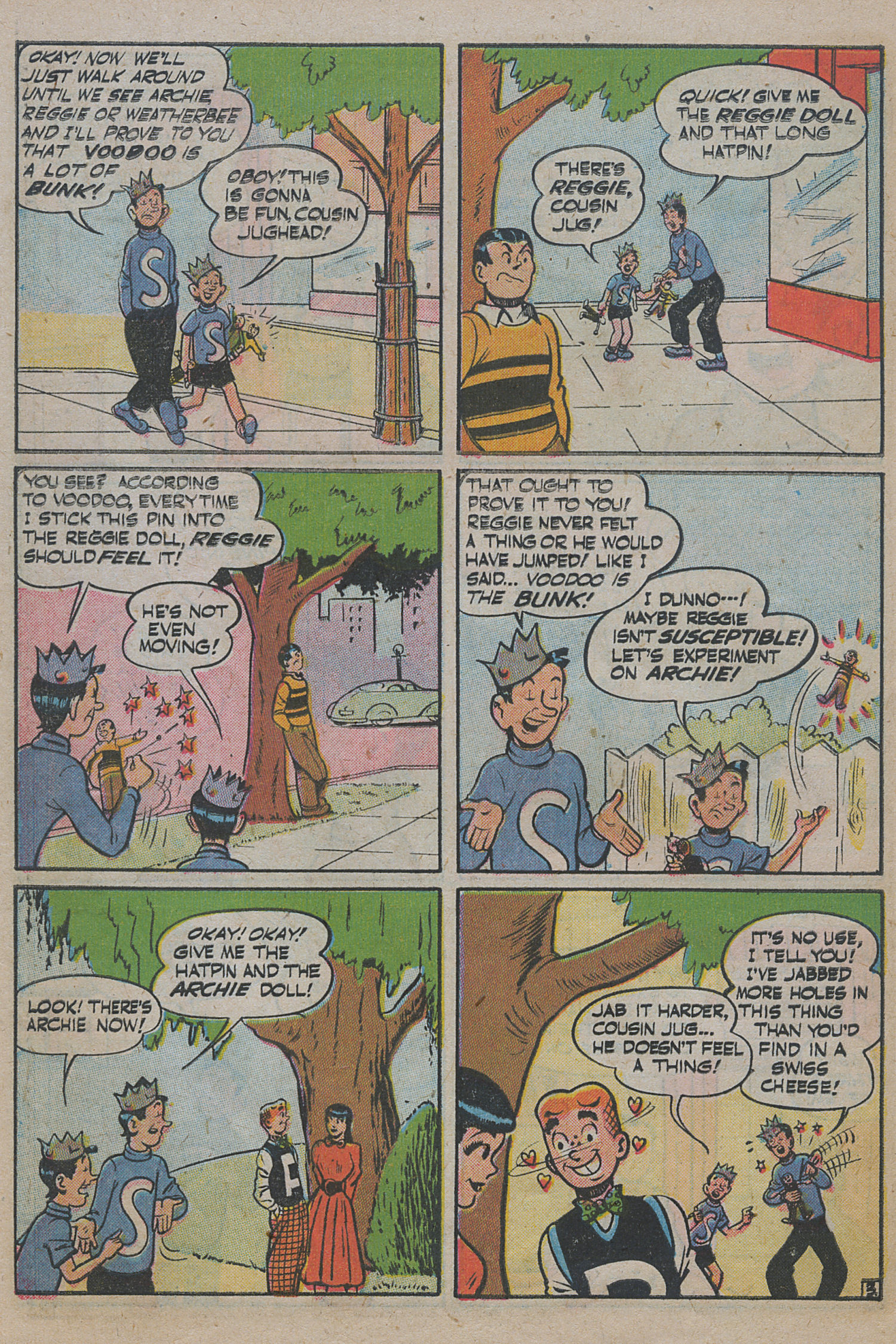 Read online Archie's Pal Jughead comic -  Issue #13 - 32
