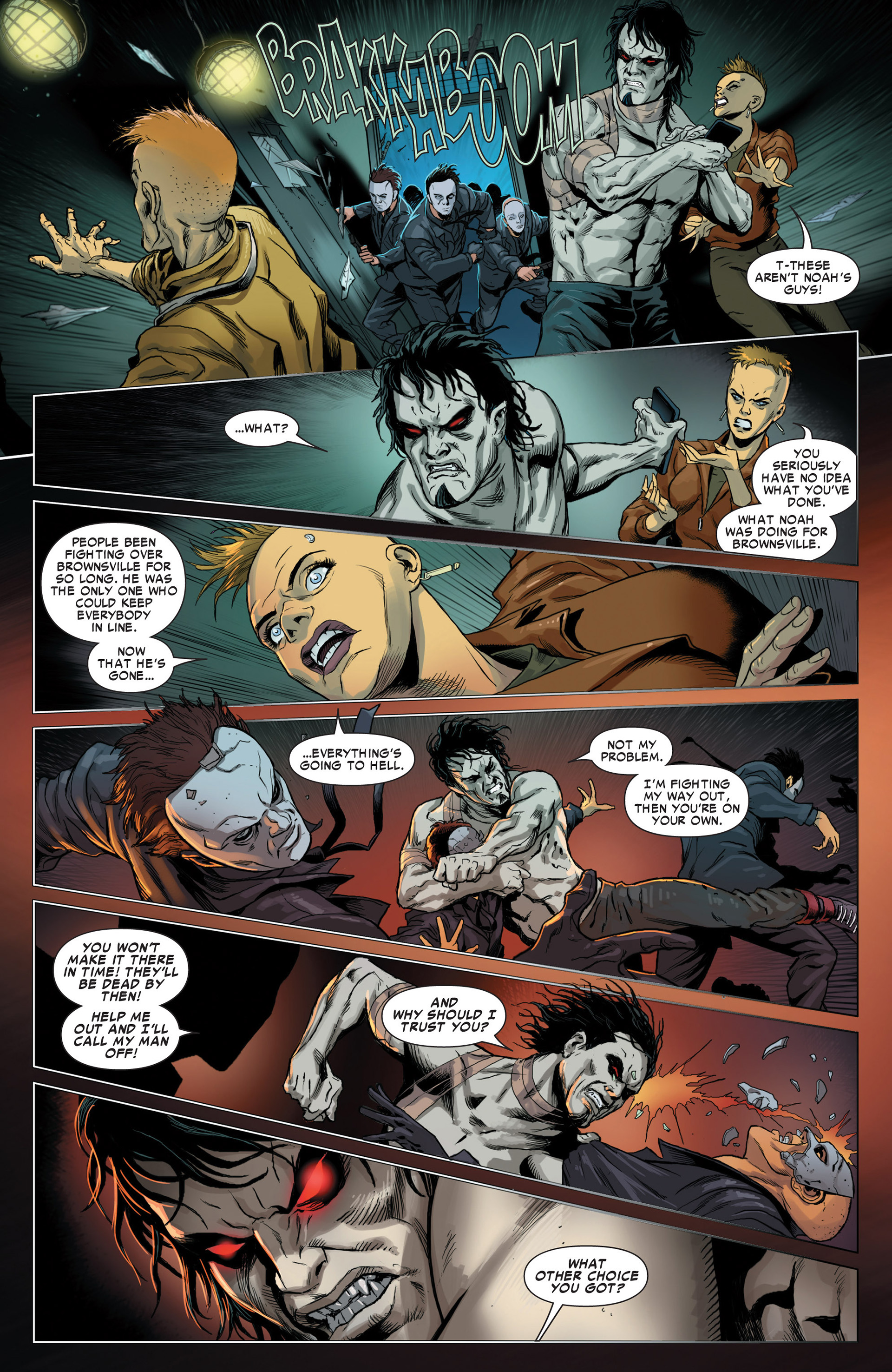 Read online Morbius: The Living Vampire comic -  Issue #4 - 10