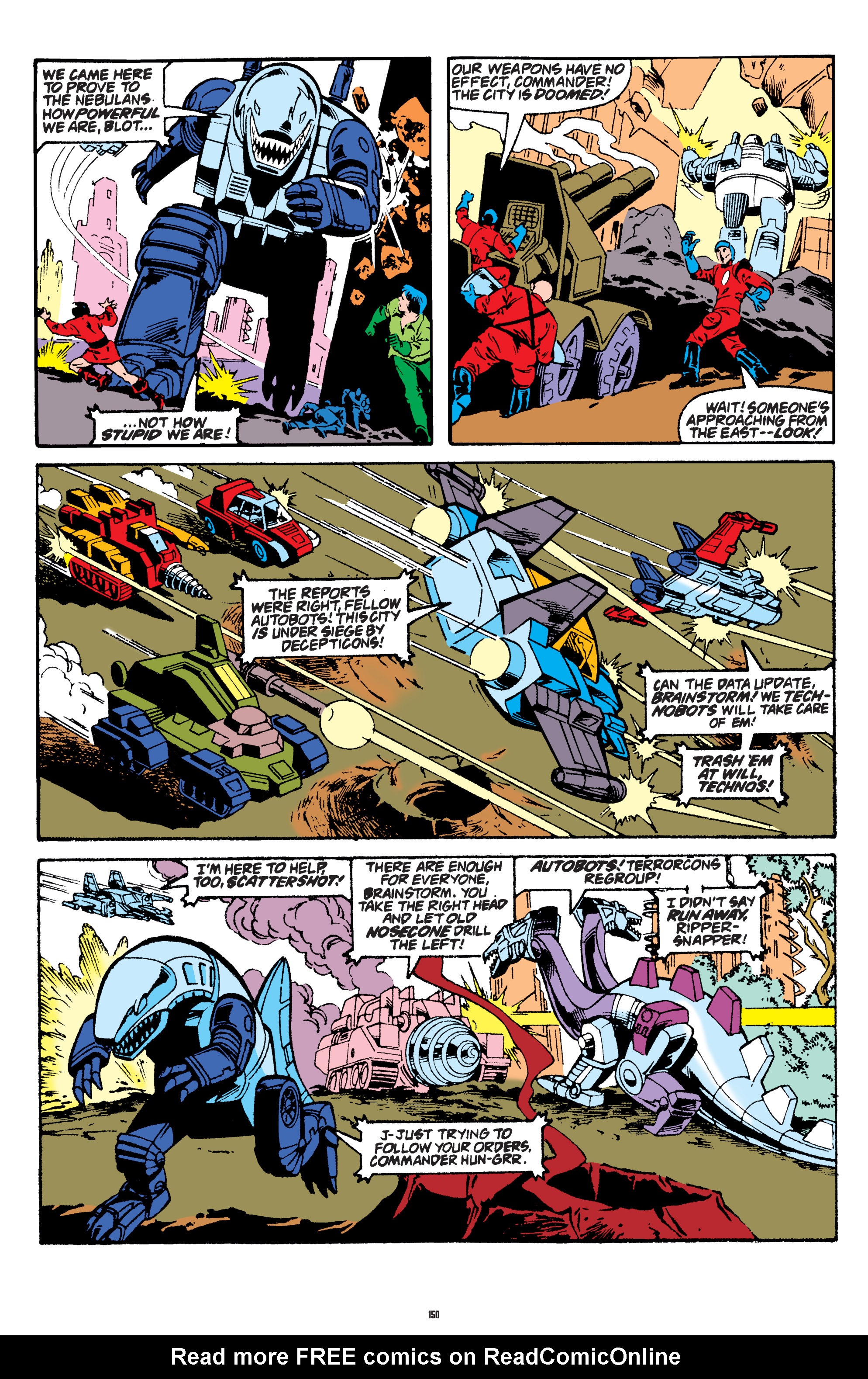 Read online The Transformers Classics comic -  Issue # TPB 7 - 149