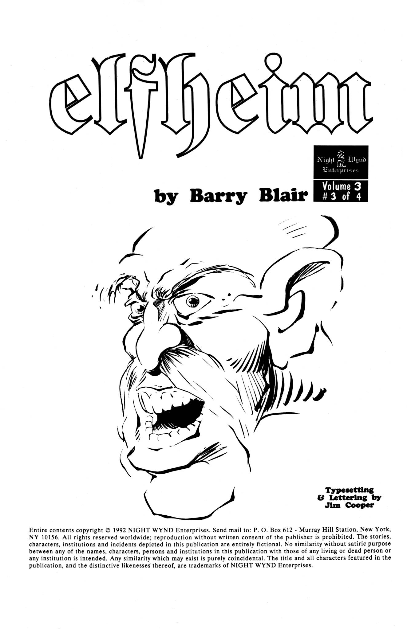 Read online Elfheim (1992) comic -  Issue #3 - 2