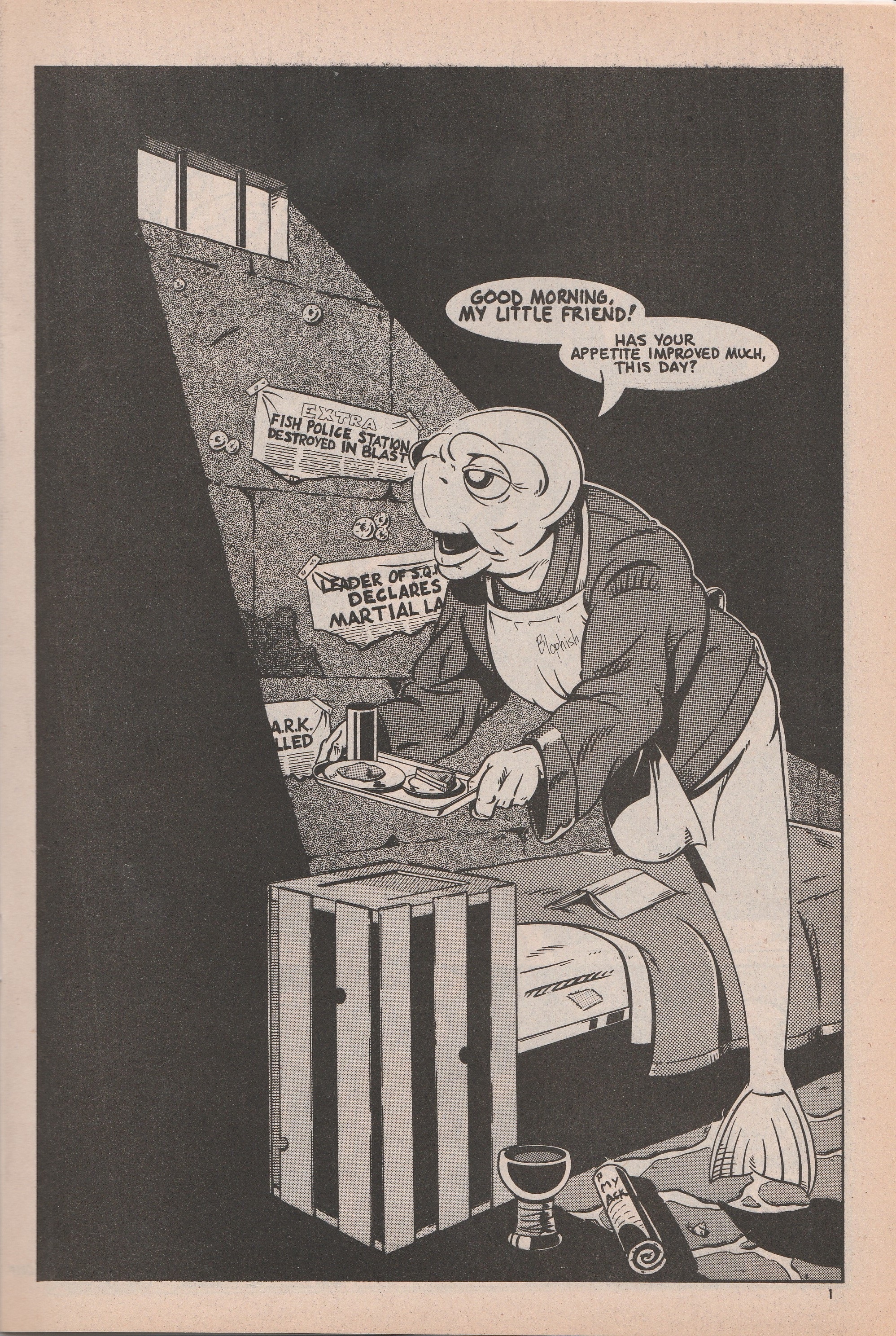 Read online The Fish Police comic -  Issue #11 - 3