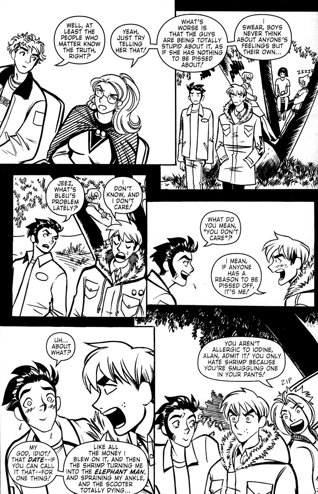 Read online Blue Monday: Painted Moon comic -  Issue #1 - 8