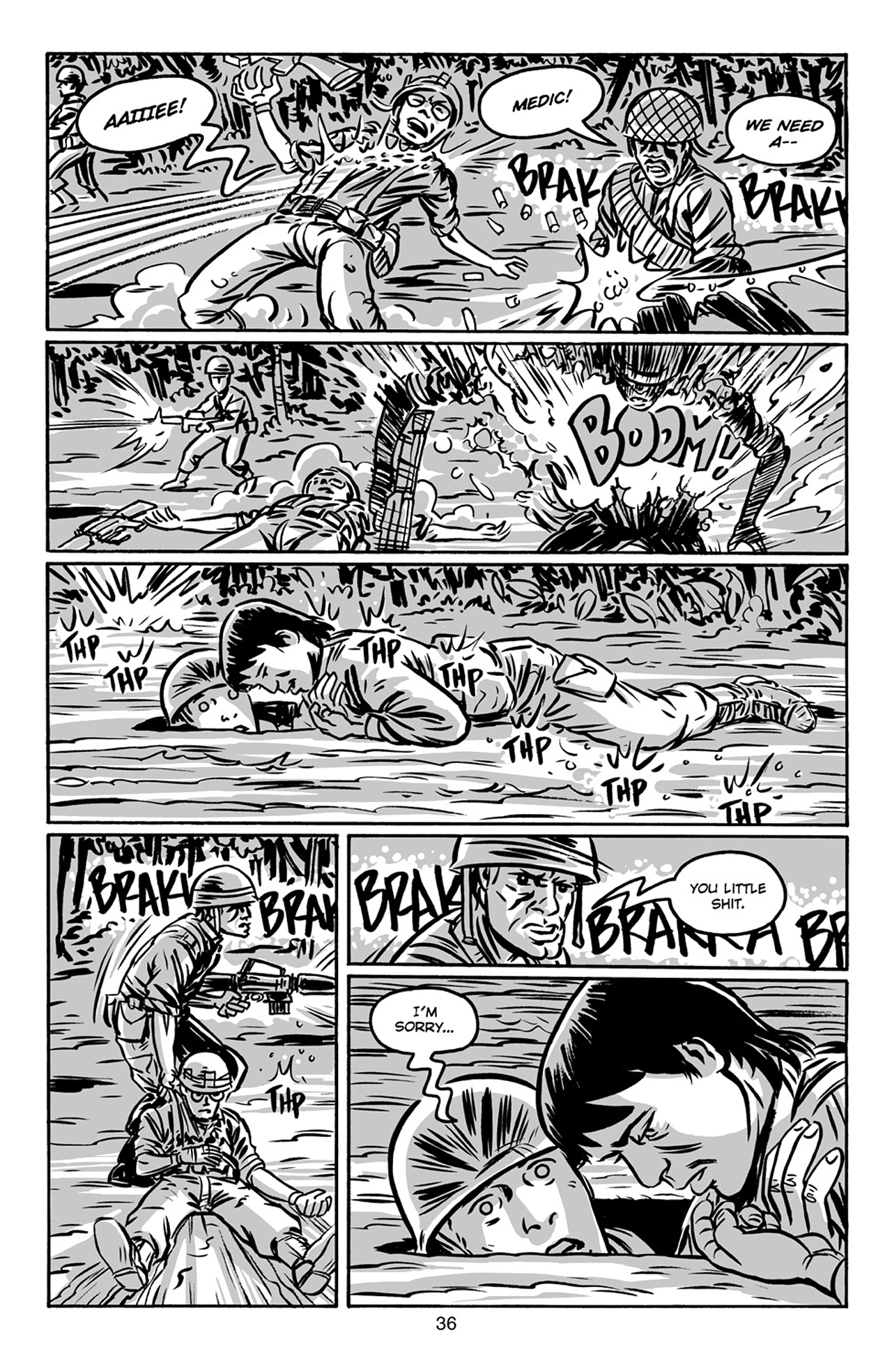 Read online Guerillas comic -  Issue #1 - 36
