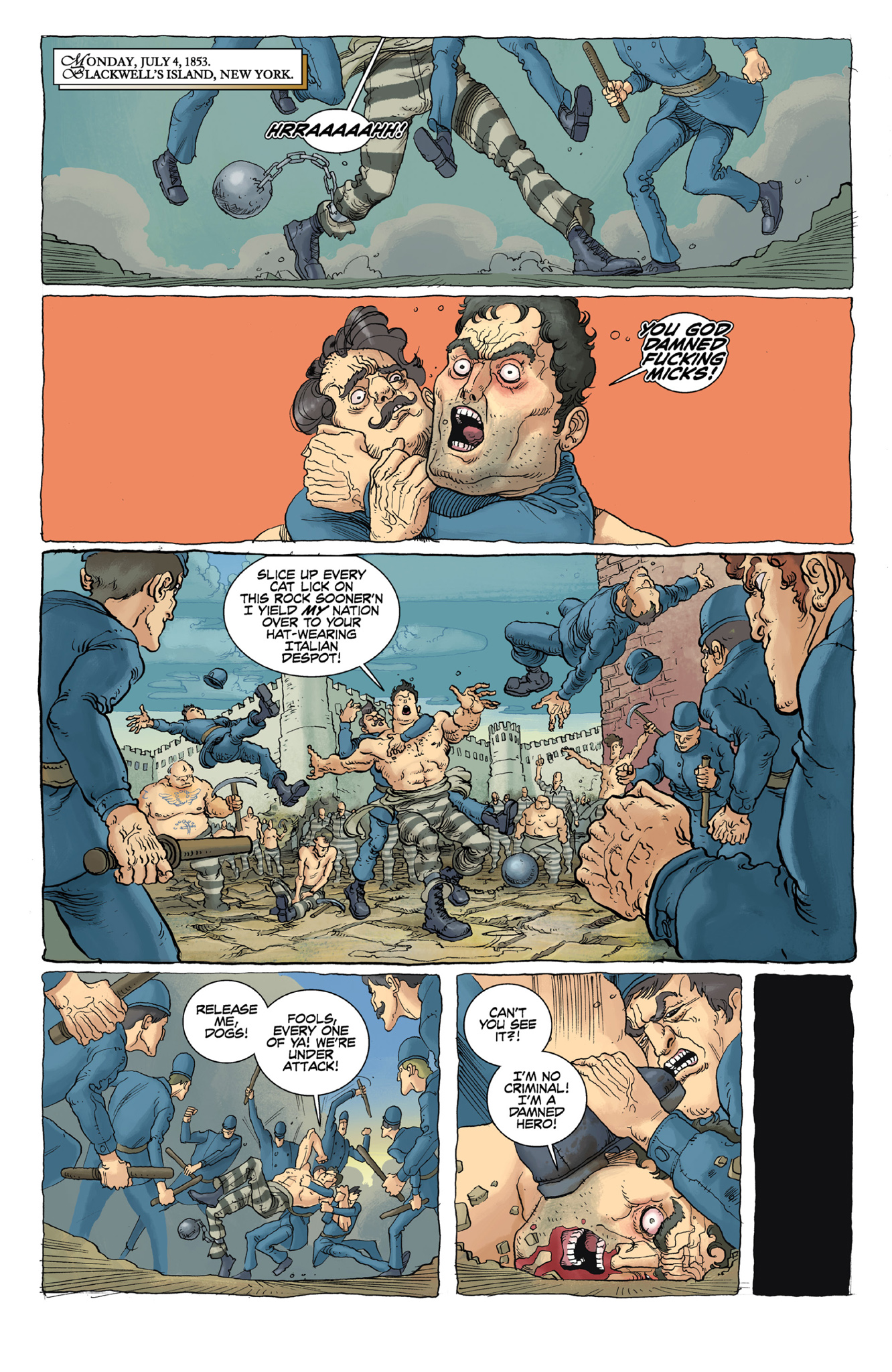 Read online Bowery Boys: Our Fathers comic -  Issue # TPB - 44