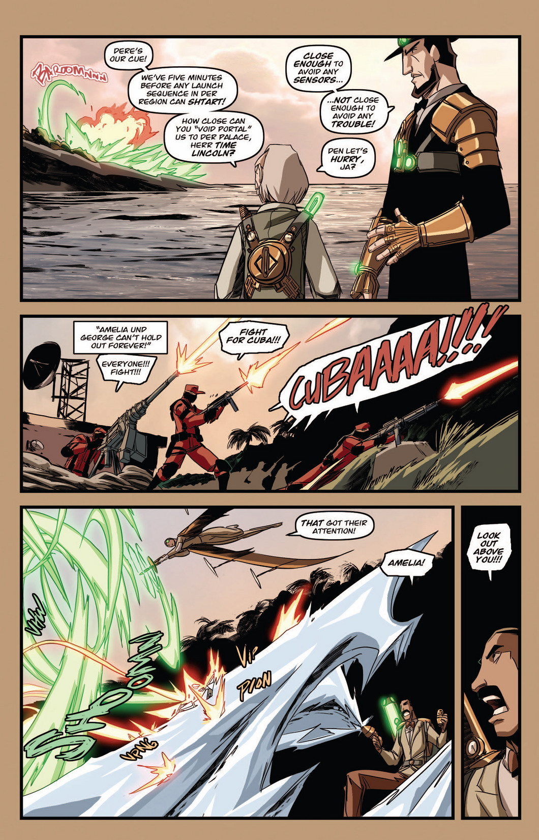 Read online Time Lincoln: Cuba Commander comic -  Issue # Full - 19