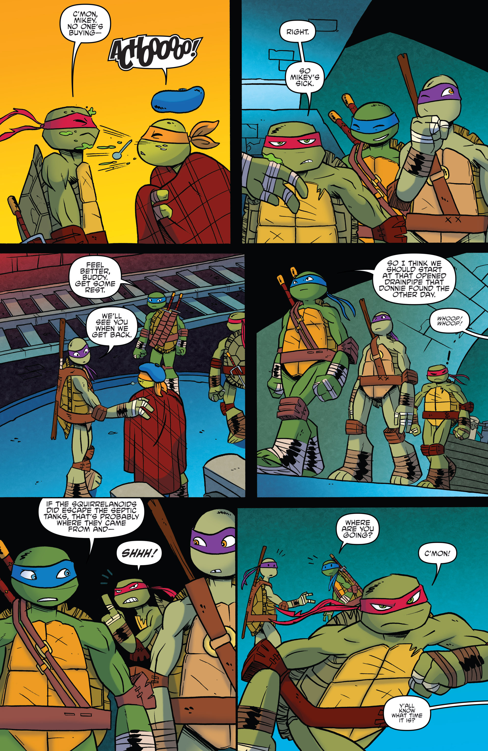 Read online Teenage Mutant Ninja Turtles New Animated Adventures comic -  Issue #23 - 4