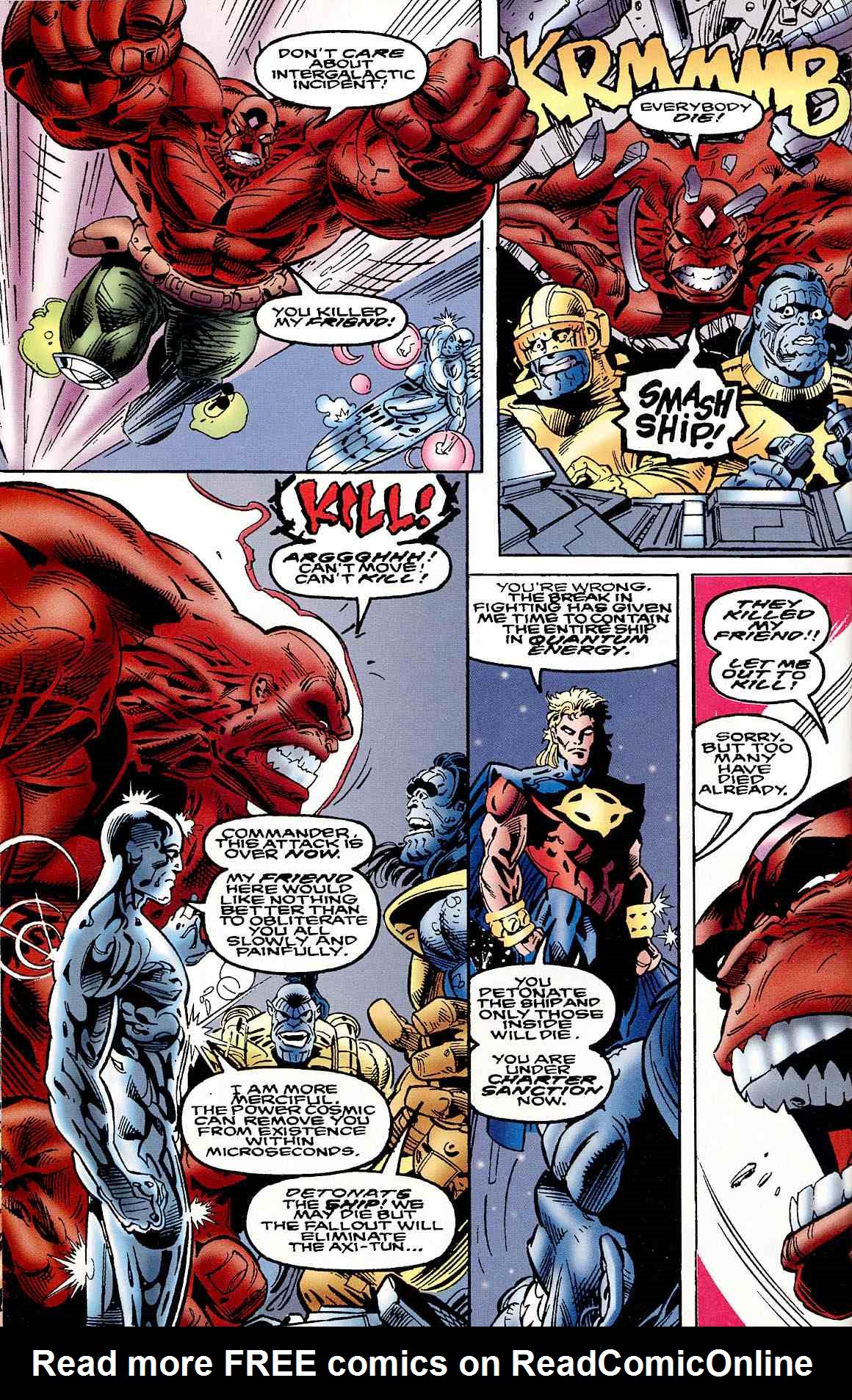 Read online Cosmic Powers Unlimited comic -  Issue #5 - 36