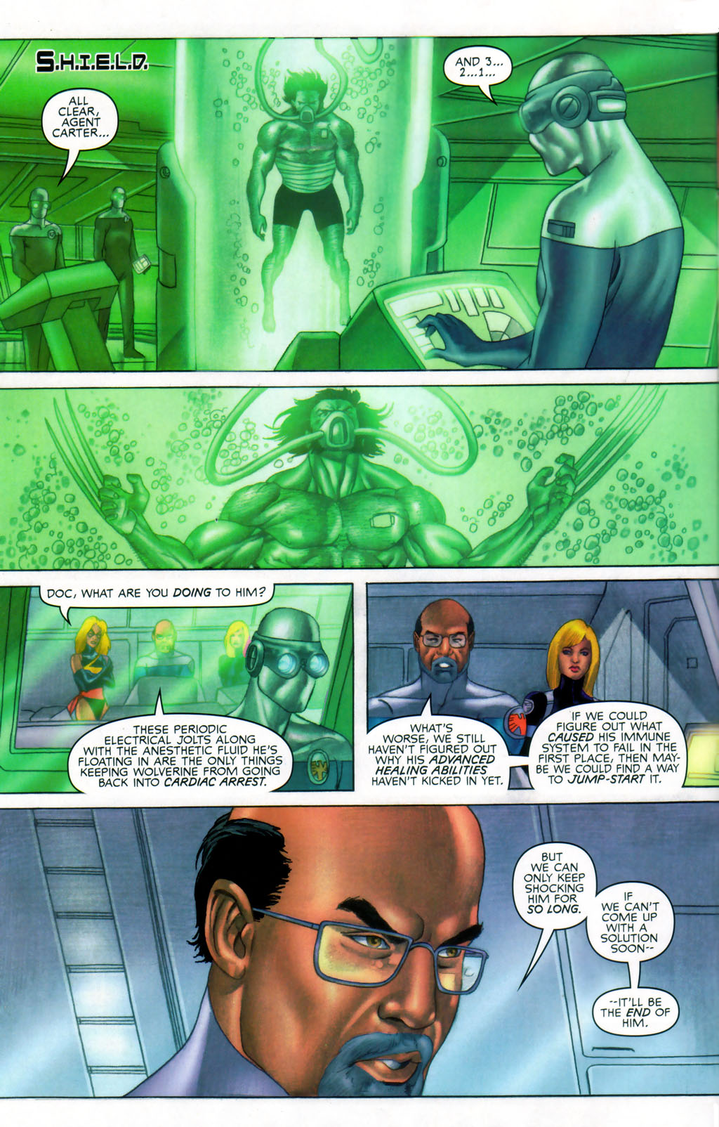 Read online Wolverine/Captain America comic -  Issue #3 - 9