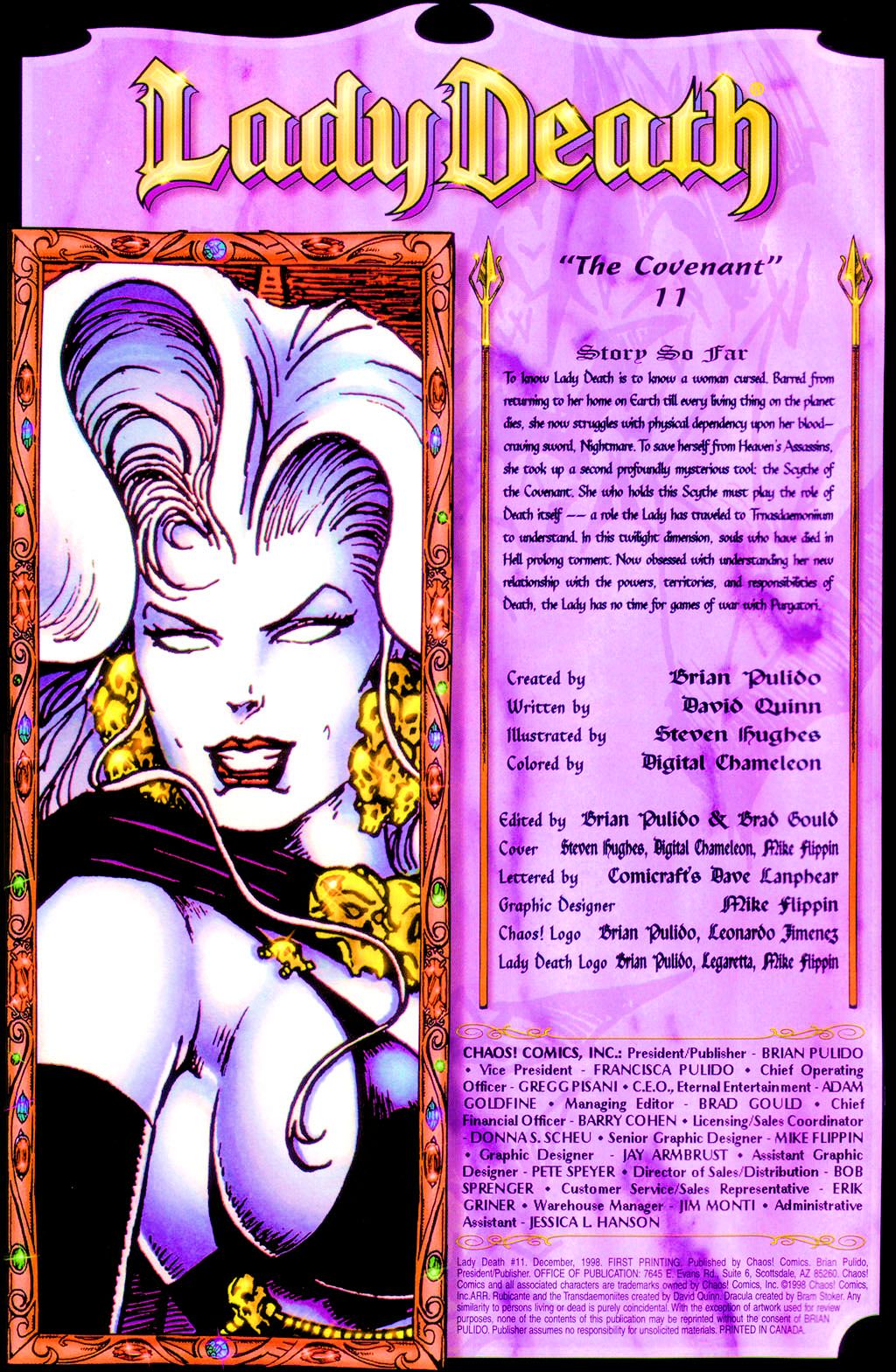 Read online Lady Death (1997) comic -  Issue #11 - 2