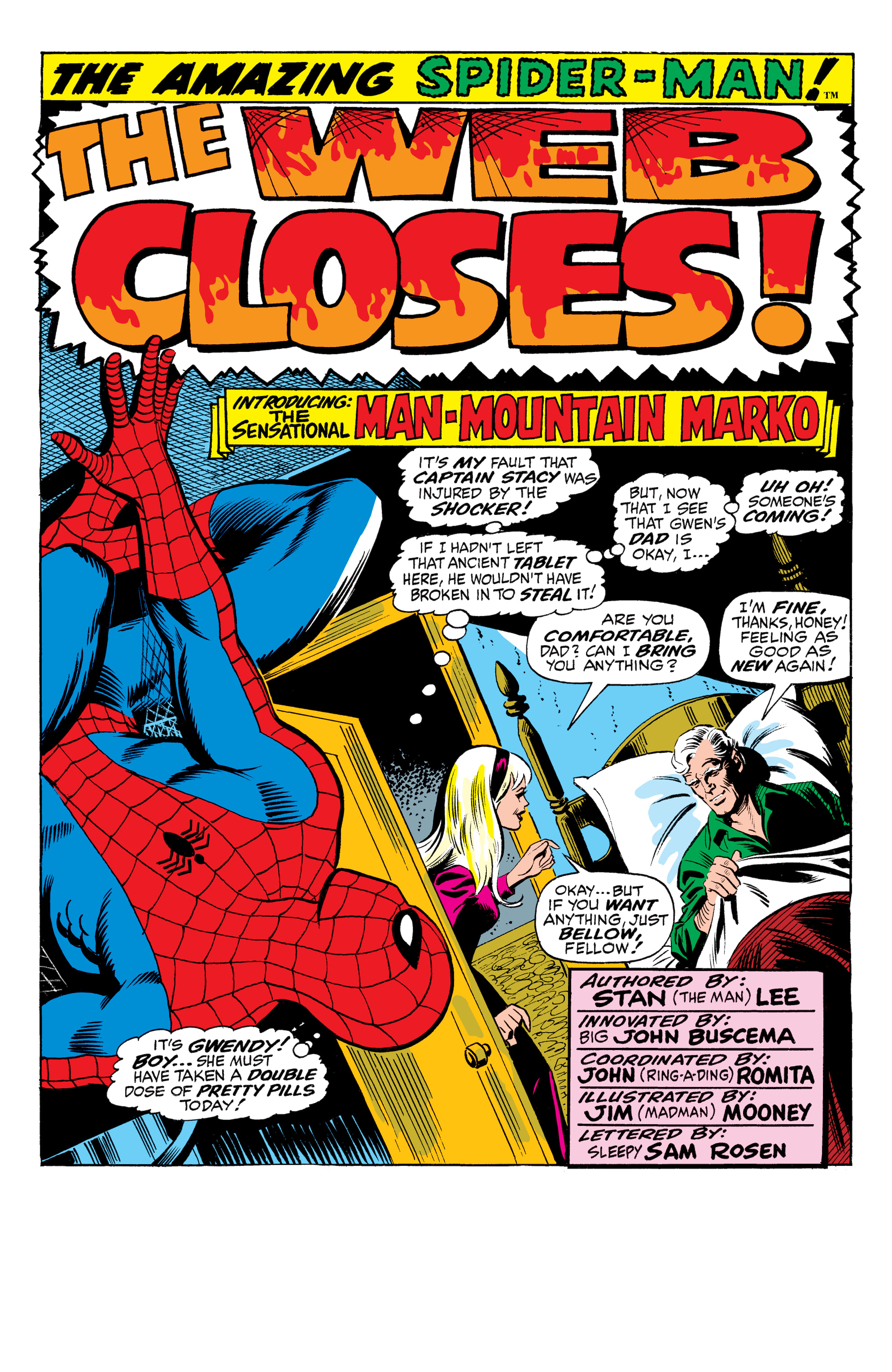 Read online Amazing Spider-Man Epic Collection comic -  Issue # The Secret of the Petrified Tablet (Part 2) - 60