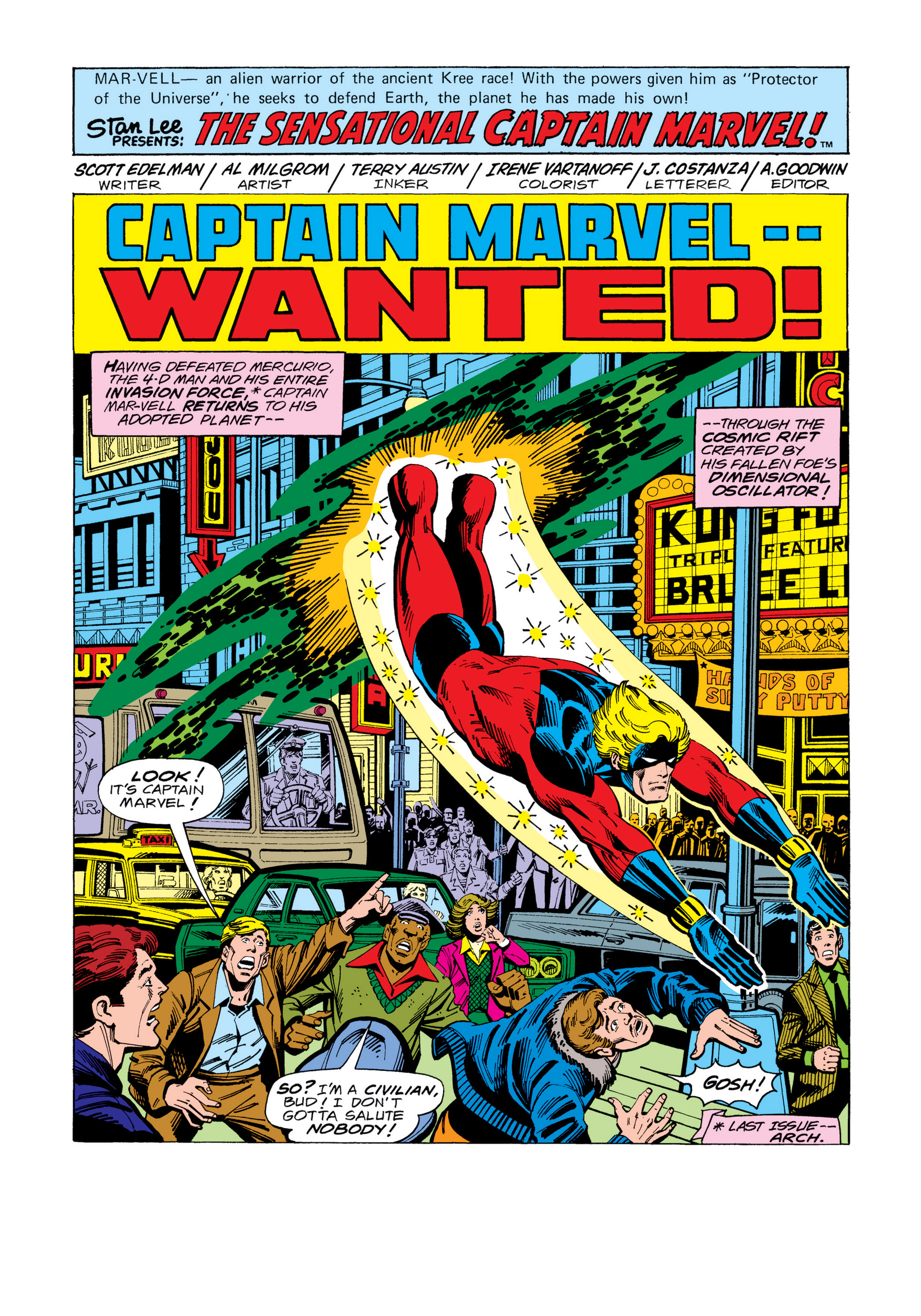 Read online Marvel Masterworks: Captain Marvel comic -  Issue # TPB 5 (Part 1) - 100