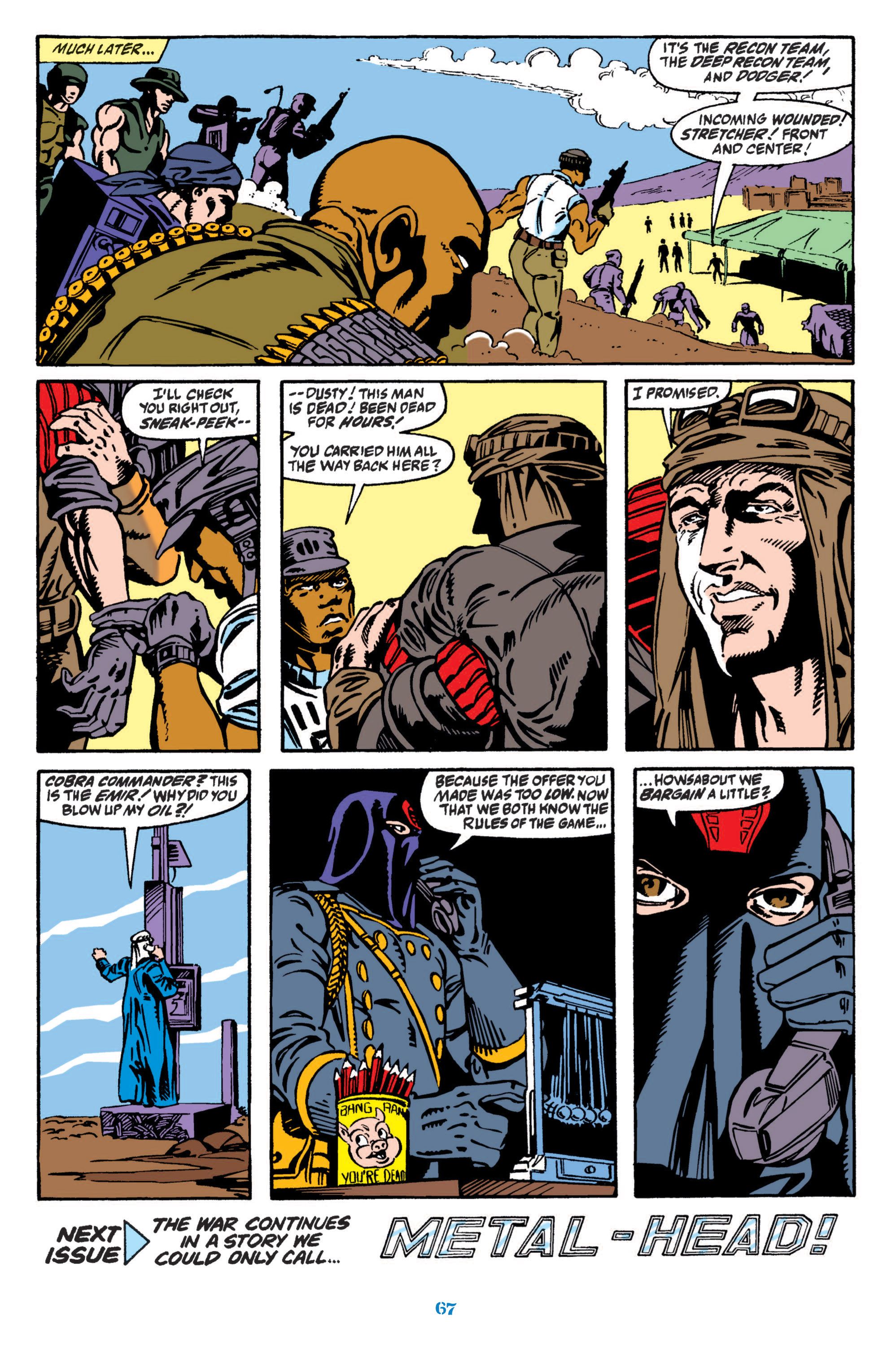 Read online Classic G.I. Joe comic -  Issue # TPB 12 (Part 1) - 68
