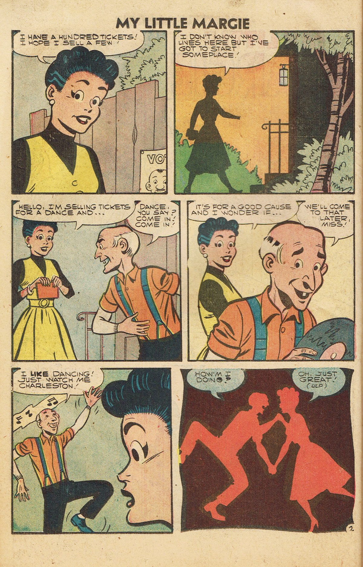 Read online My Little Margie (1954) comic -  Issue #20 - 33