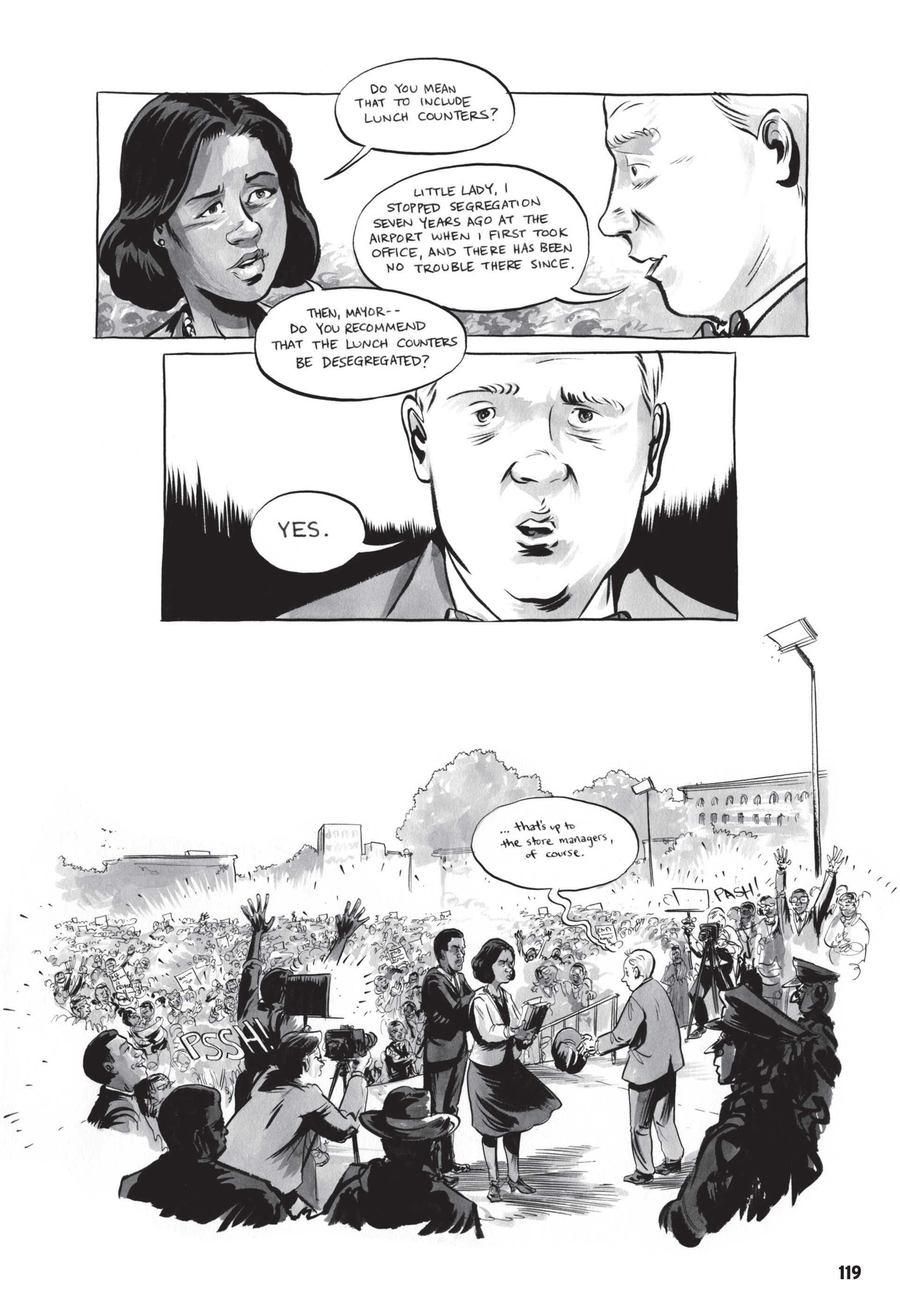 Read online March comic -  Issue #1 - 117