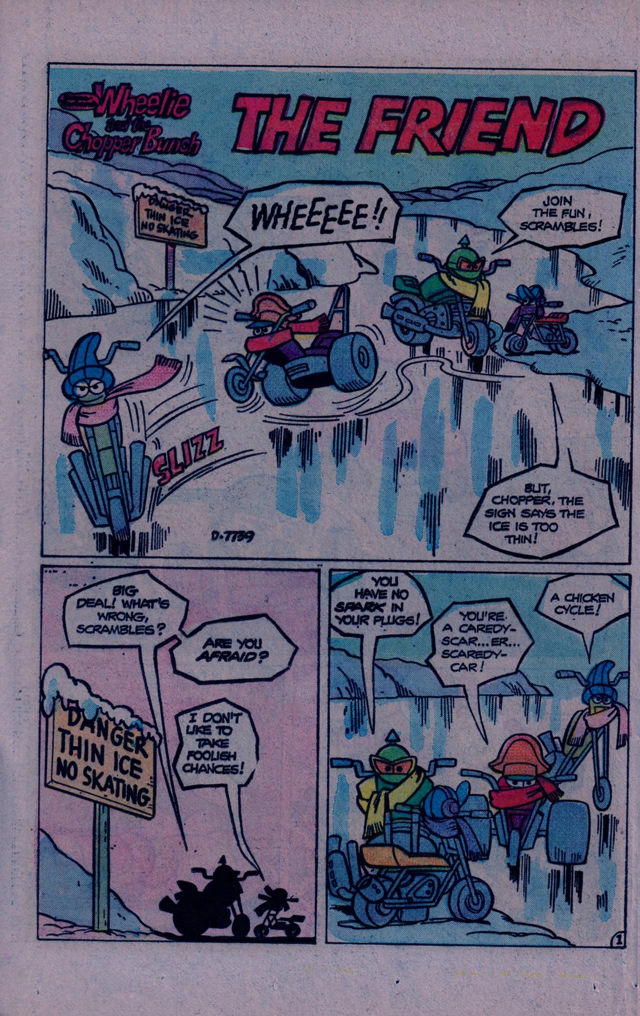 Read online Wheelie and the Chopper Bunch comic -  Issue #7 - 20