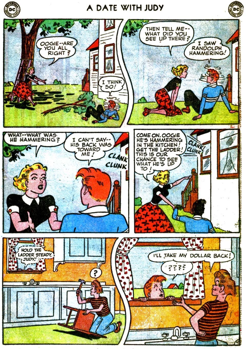 Read online A Date with Judy comic -  Issue #26 - 29