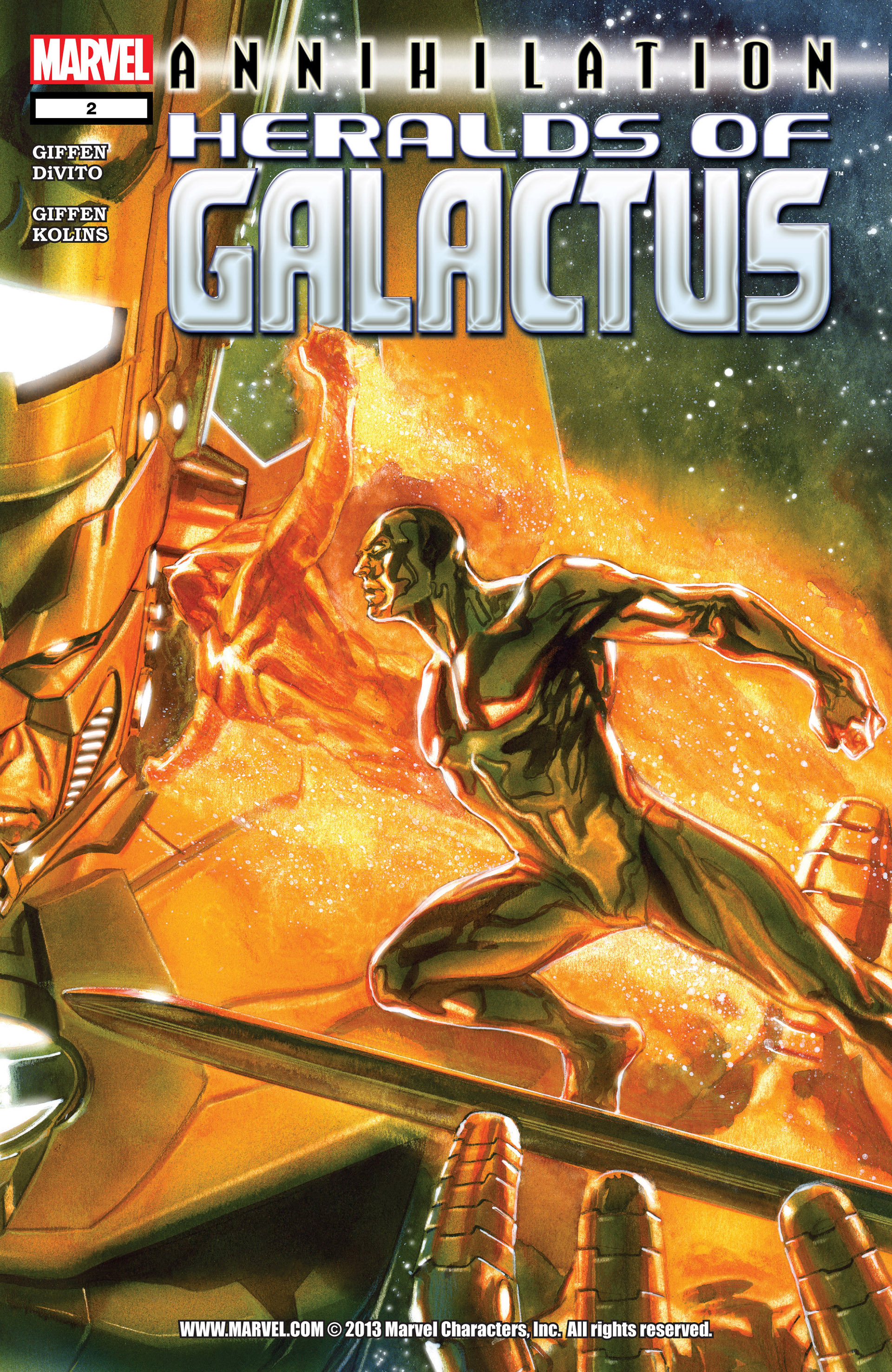 Read online Annihilation: Heralds Of Galactus comic -  Issue #2 - 1