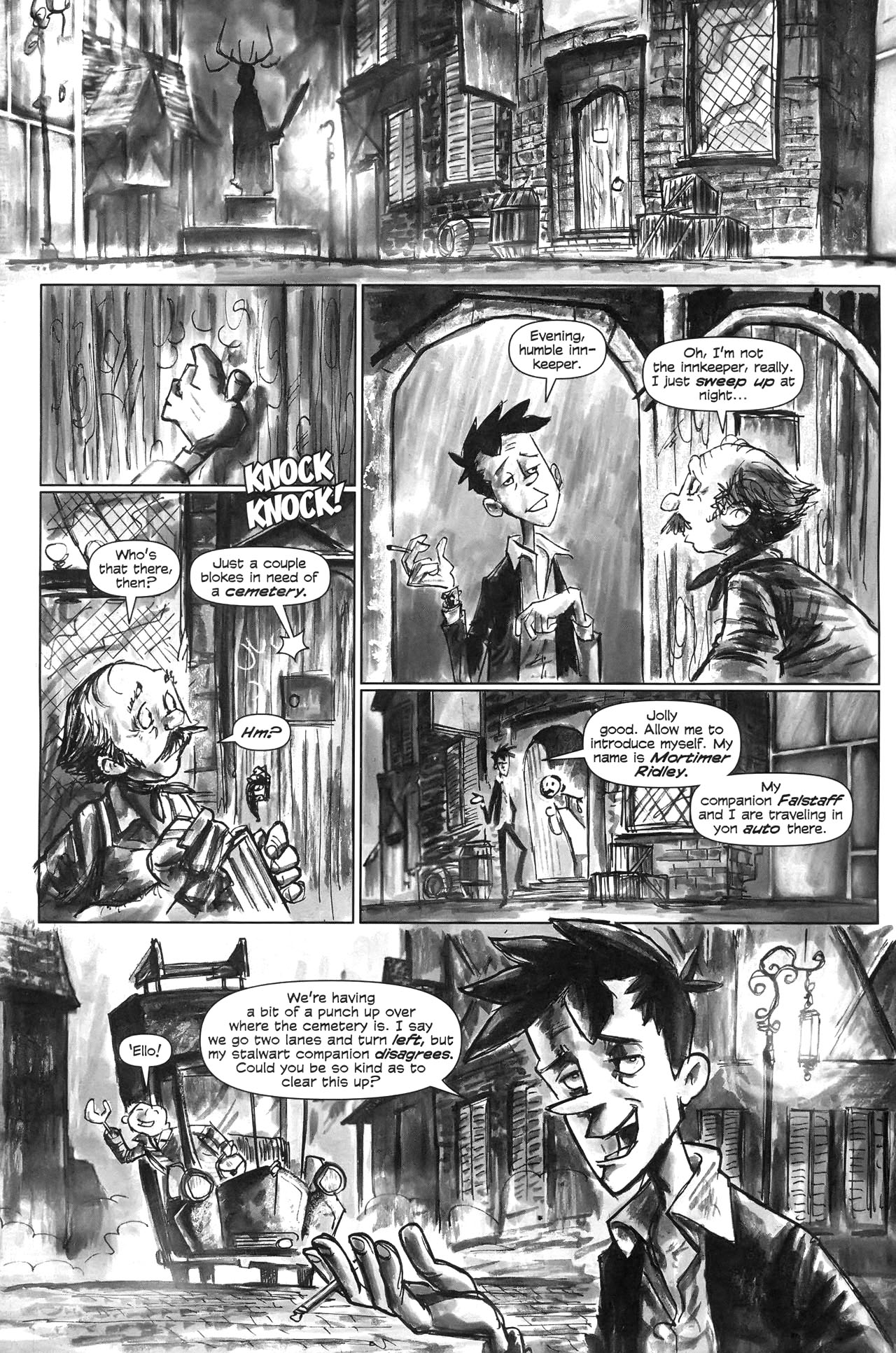 Read online Cemetery Blues comic -  Issue #1 - 3