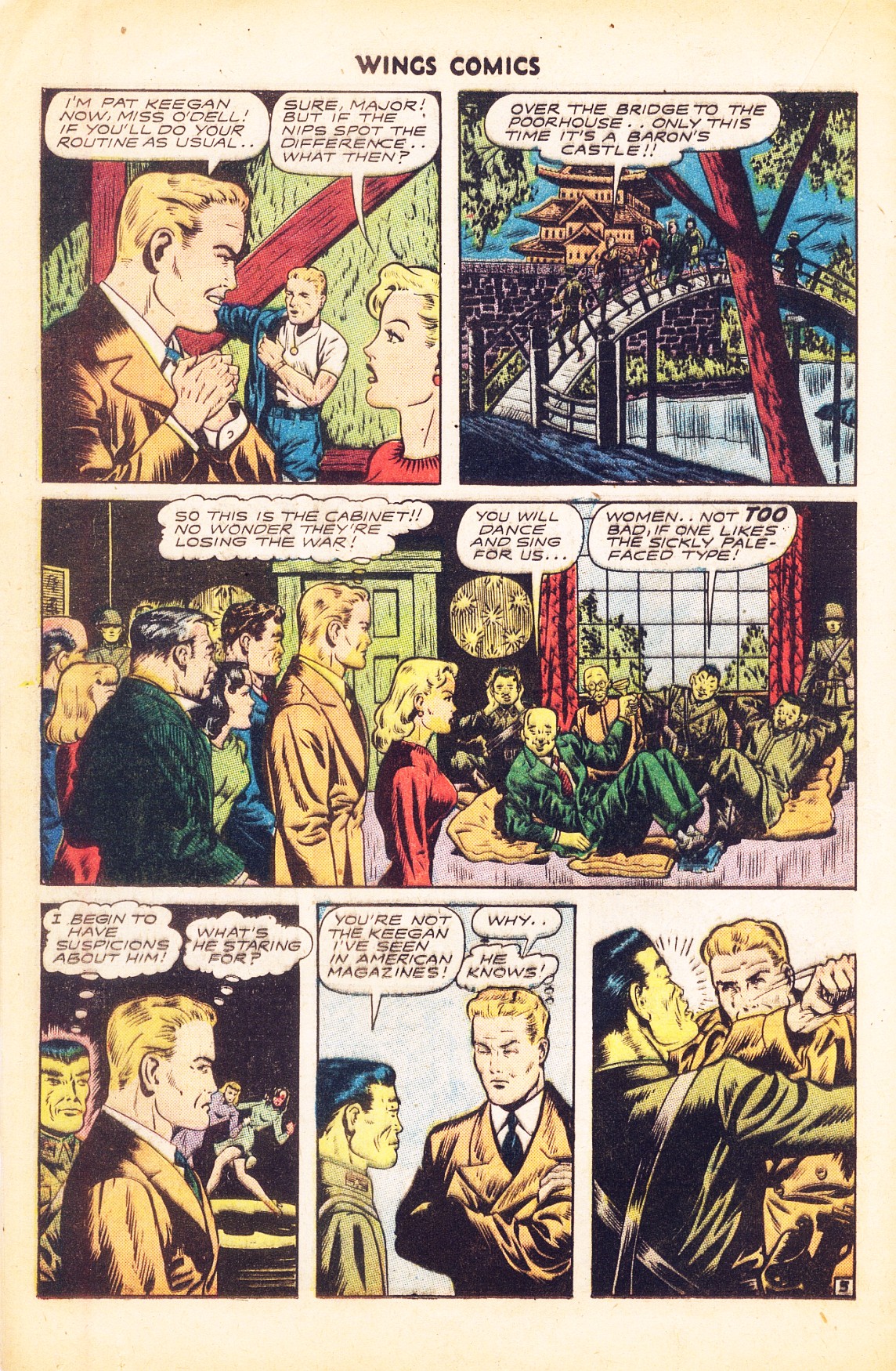 Read online Wings Comics comic -  Issue #62 - 16