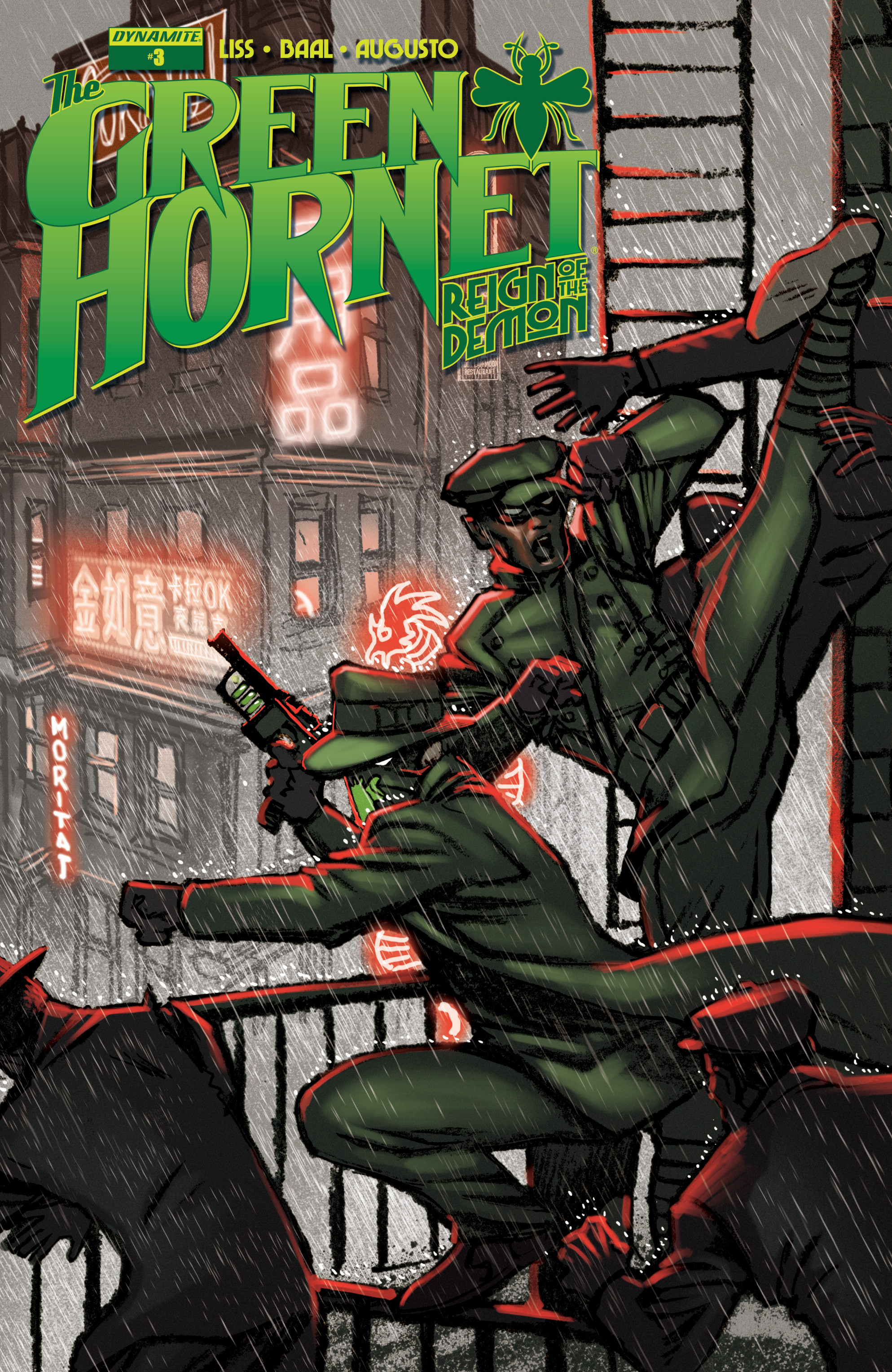 Read online Green Hornet: Reign of The Demon comic -  Issue #3 - 1
