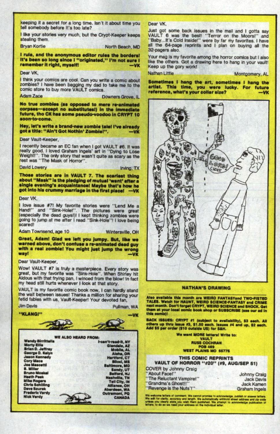 Read online The Vault of Horror (1950) comic -  Issue #20 - 20