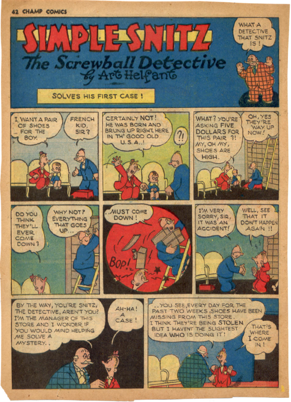 Read online Champ Comics comic -  Issue #13 - 44