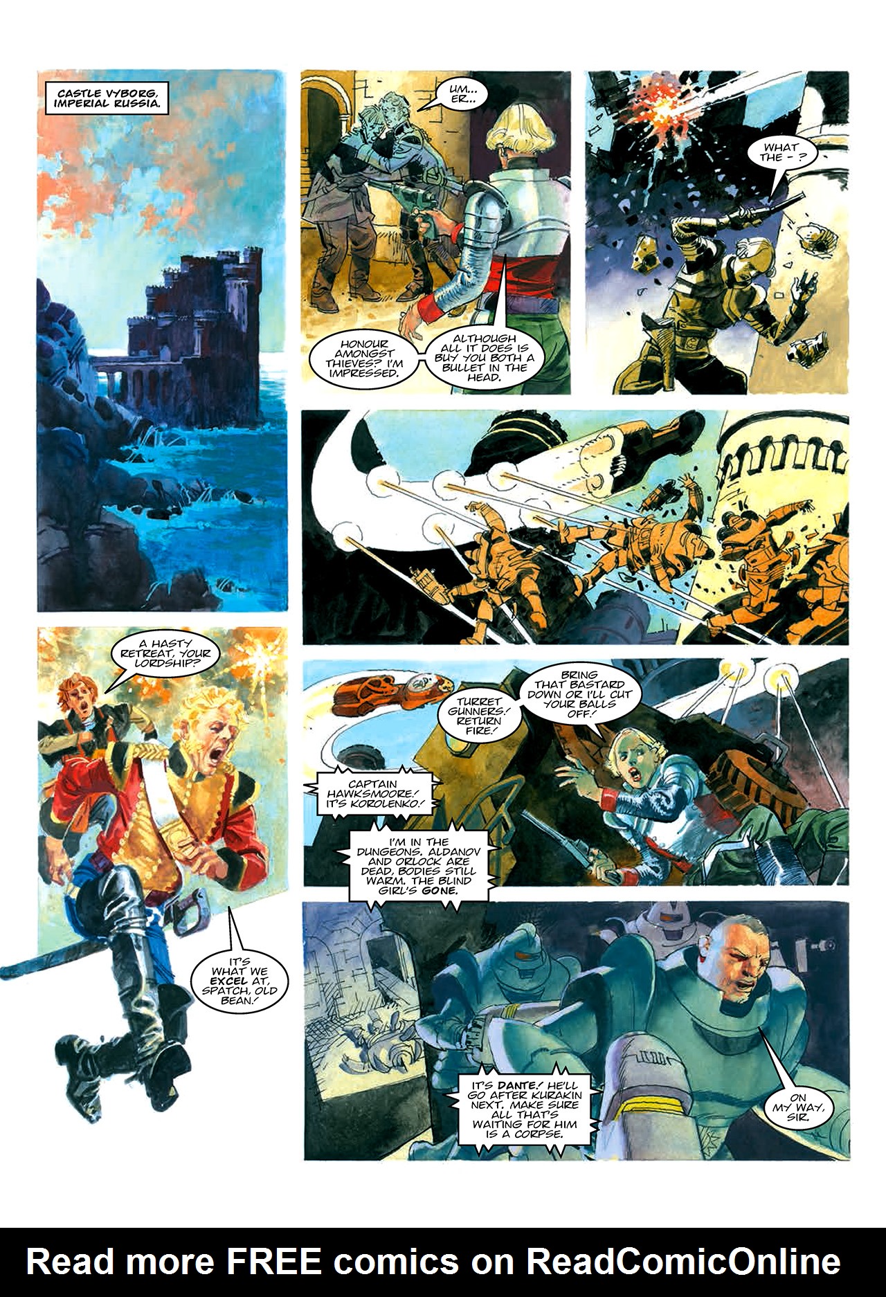 Read online Nikolai Dante comic -  Issue # TPB 10 - 57