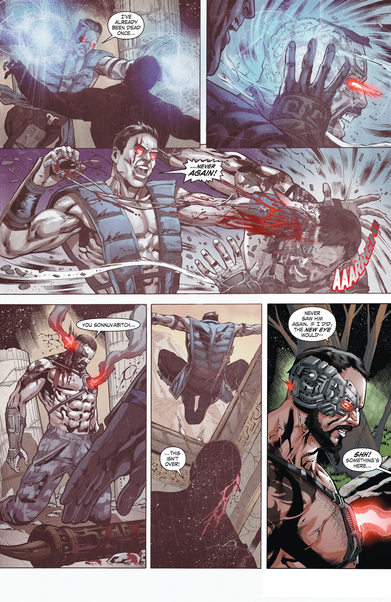Read online Mortal Kombat X [I] comic -  Issue # _TPB 1 - 96