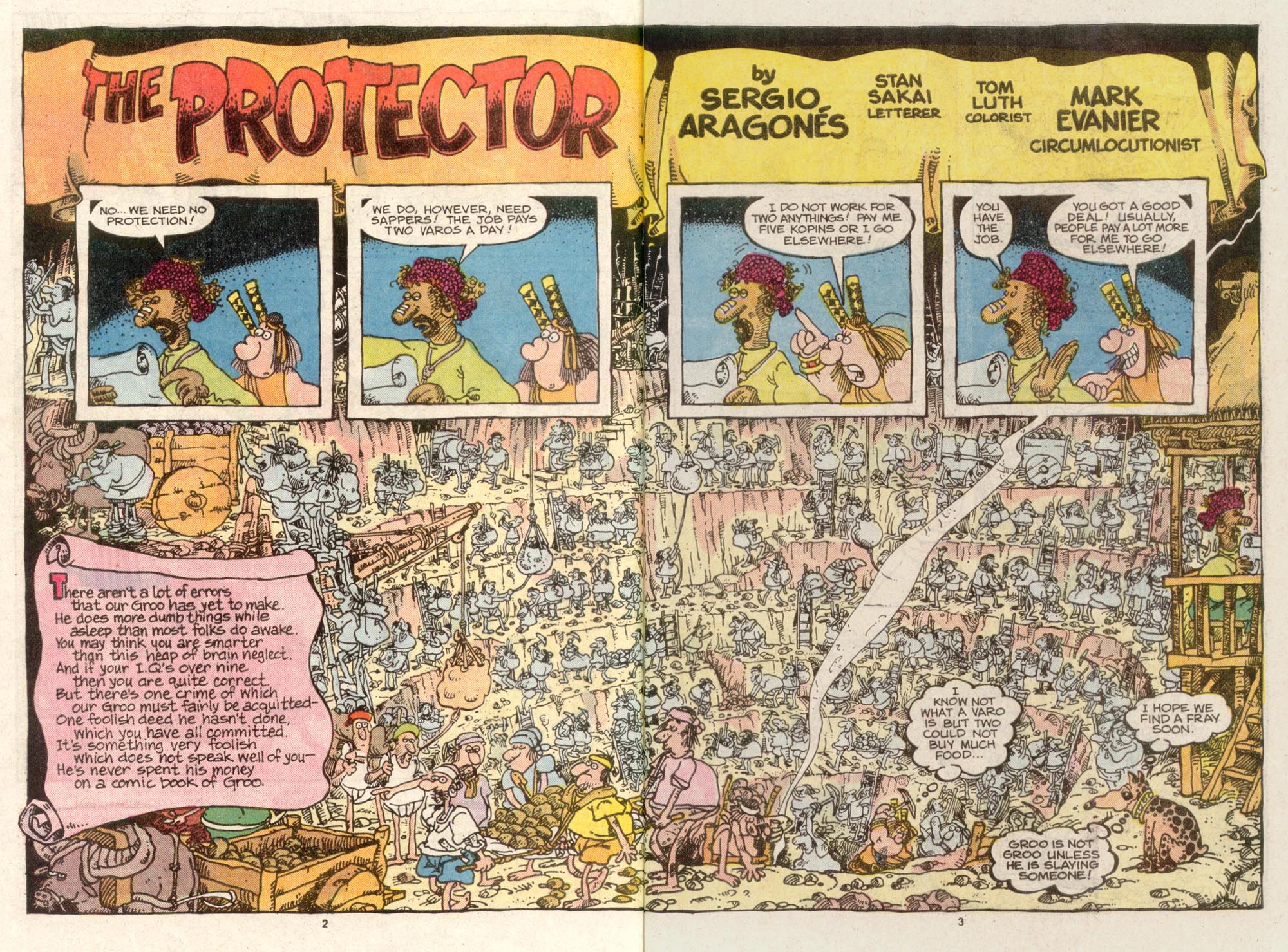 Read online Sergio Aragonés Groo the Wanderer comic -  Issue #49 - 3