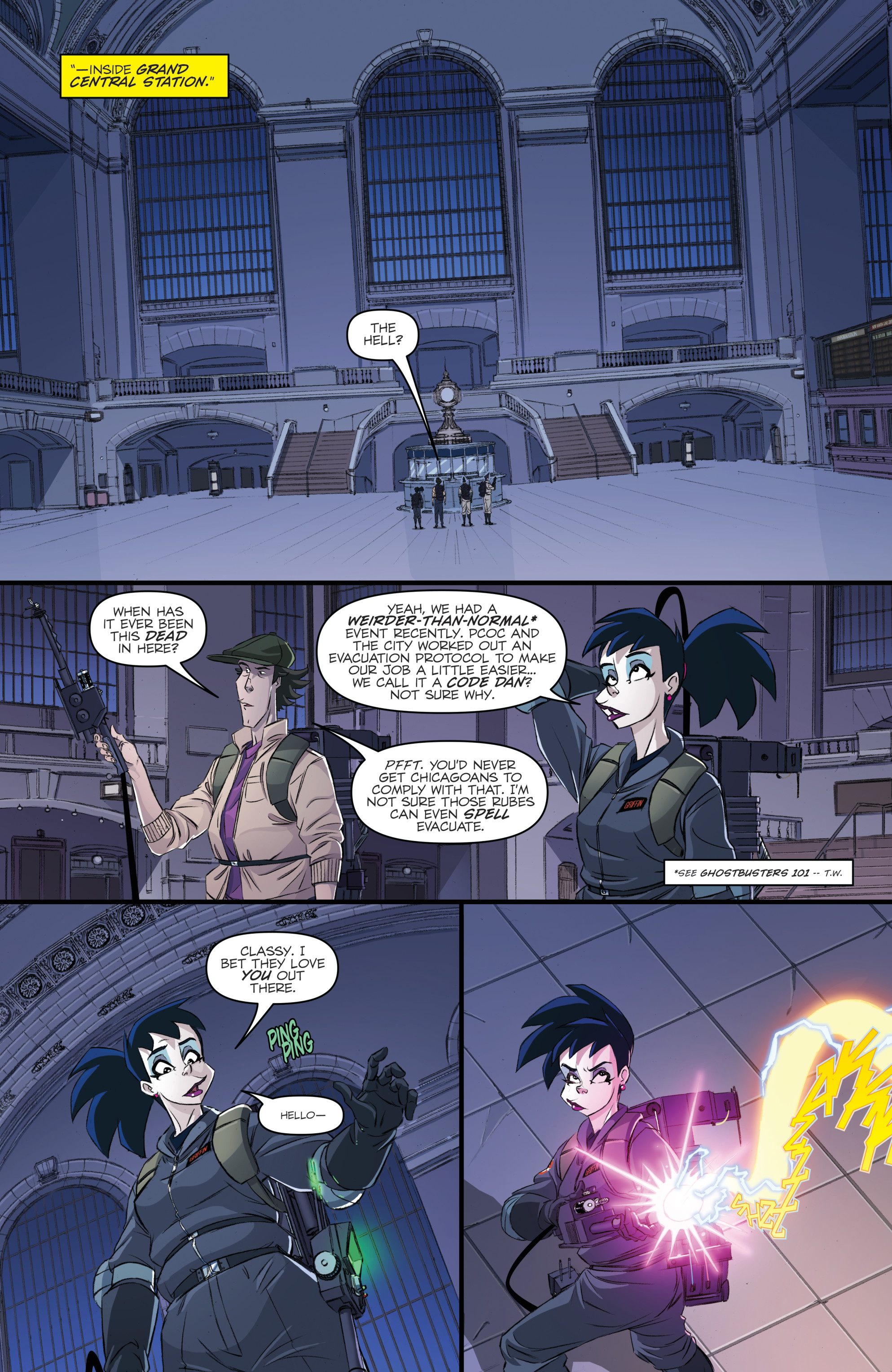 Read online Ghostbusters: Crossing Over comic -  Issue # _TPB - 19