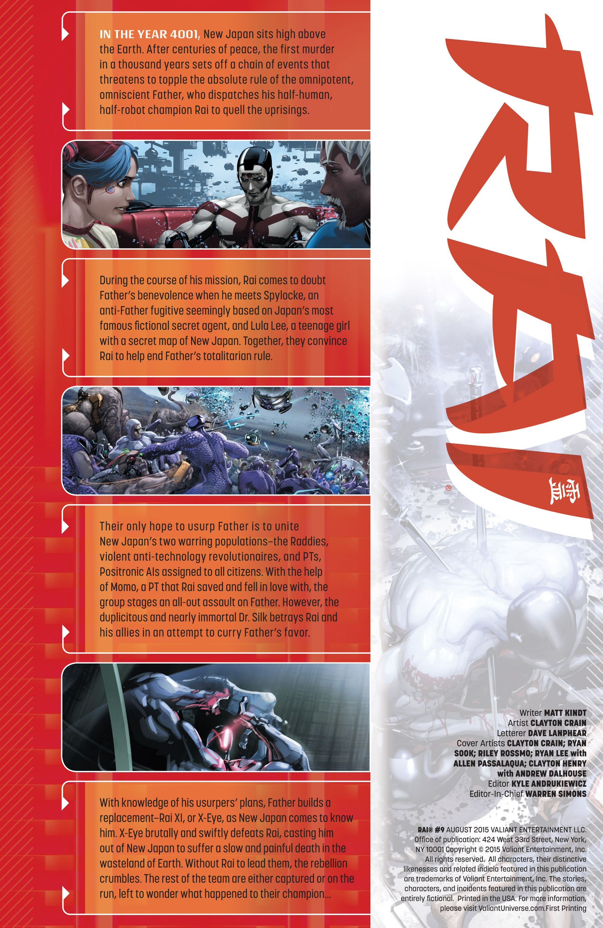 Read online Rai (2014) comic -  Issue #9 - 2