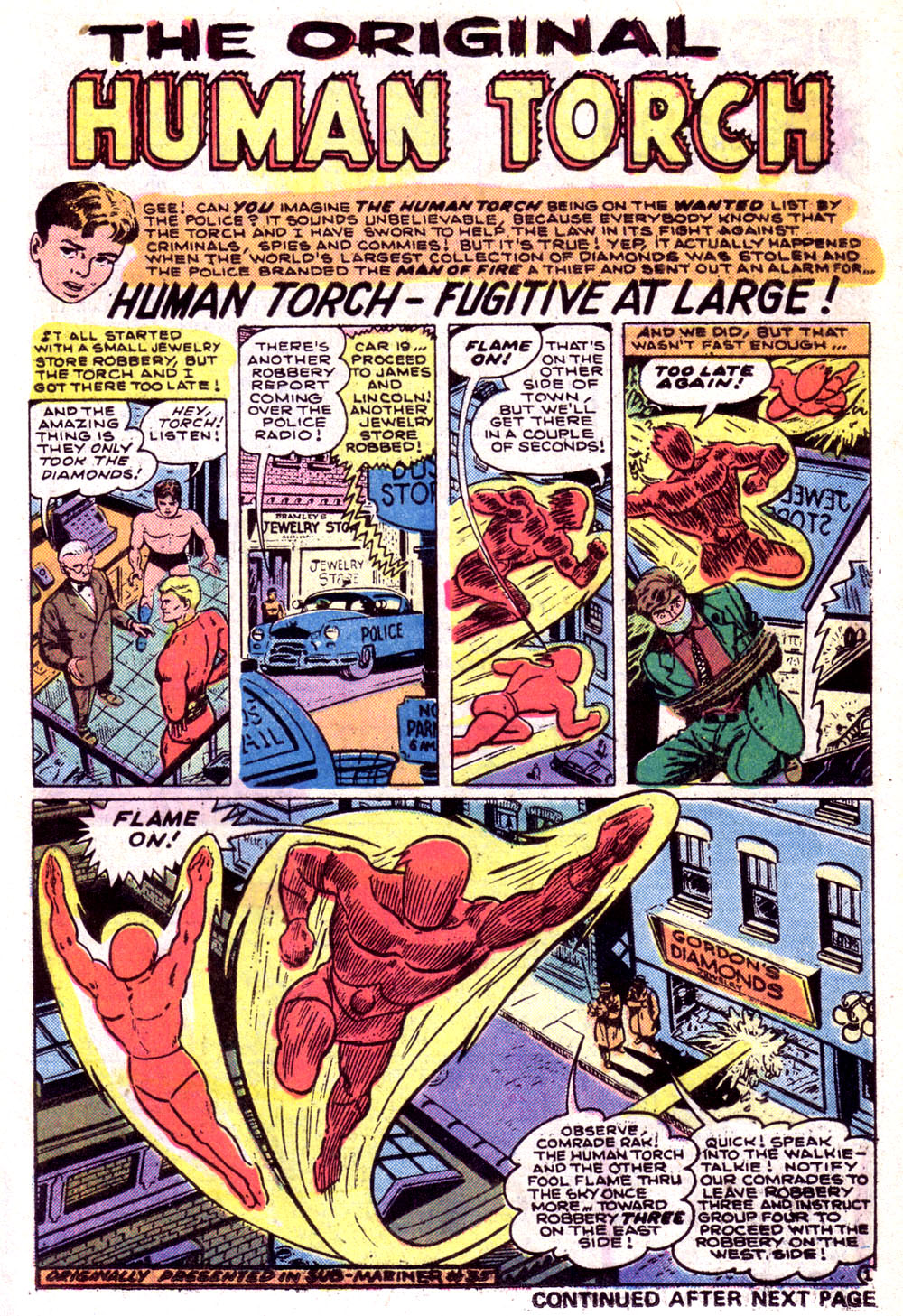 Read online The Human Torch (1974) comic -  Issue #7 - 15