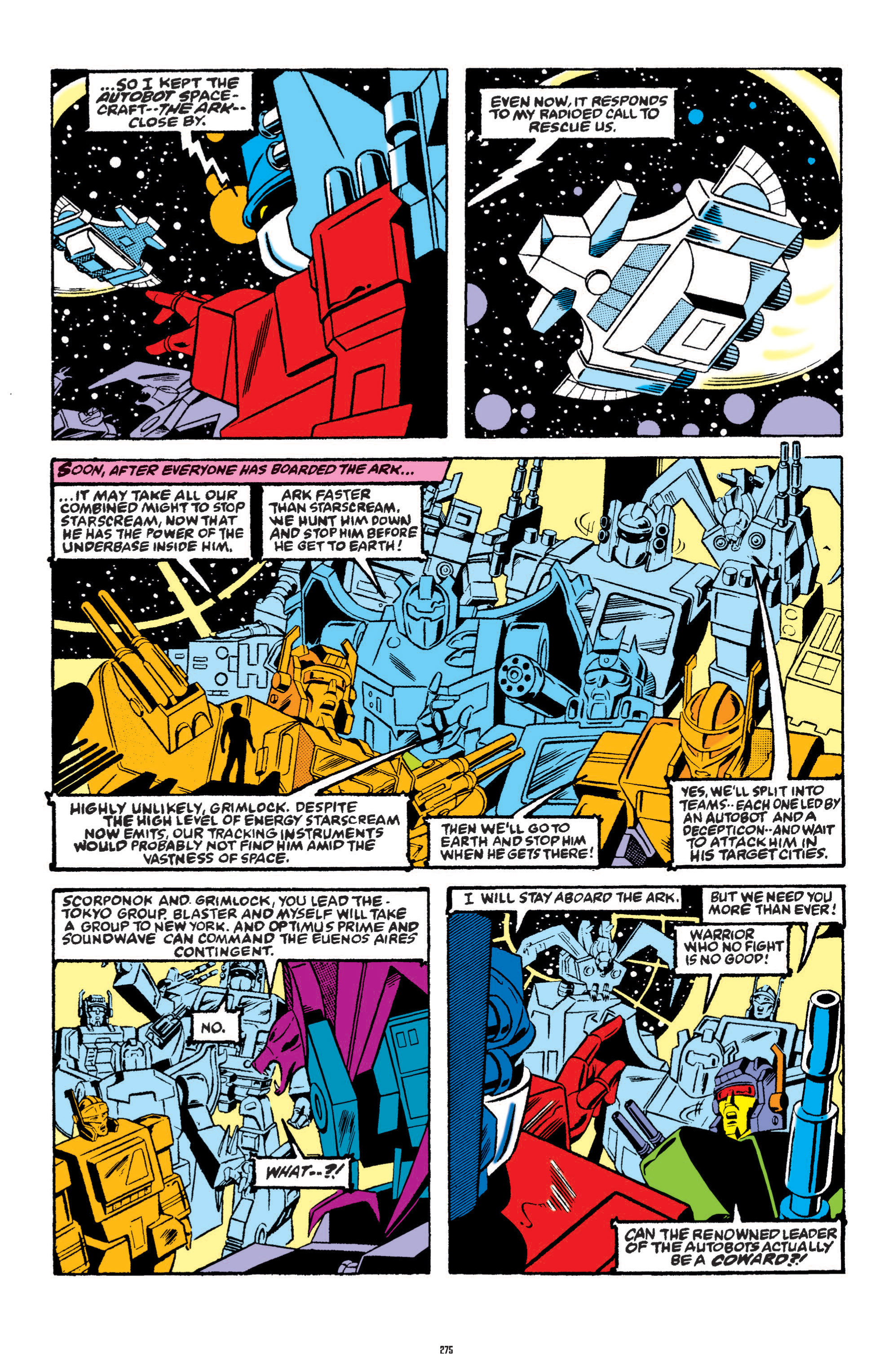 Read online The Transformers Classics comic -  Issue # TPB 4 - 276