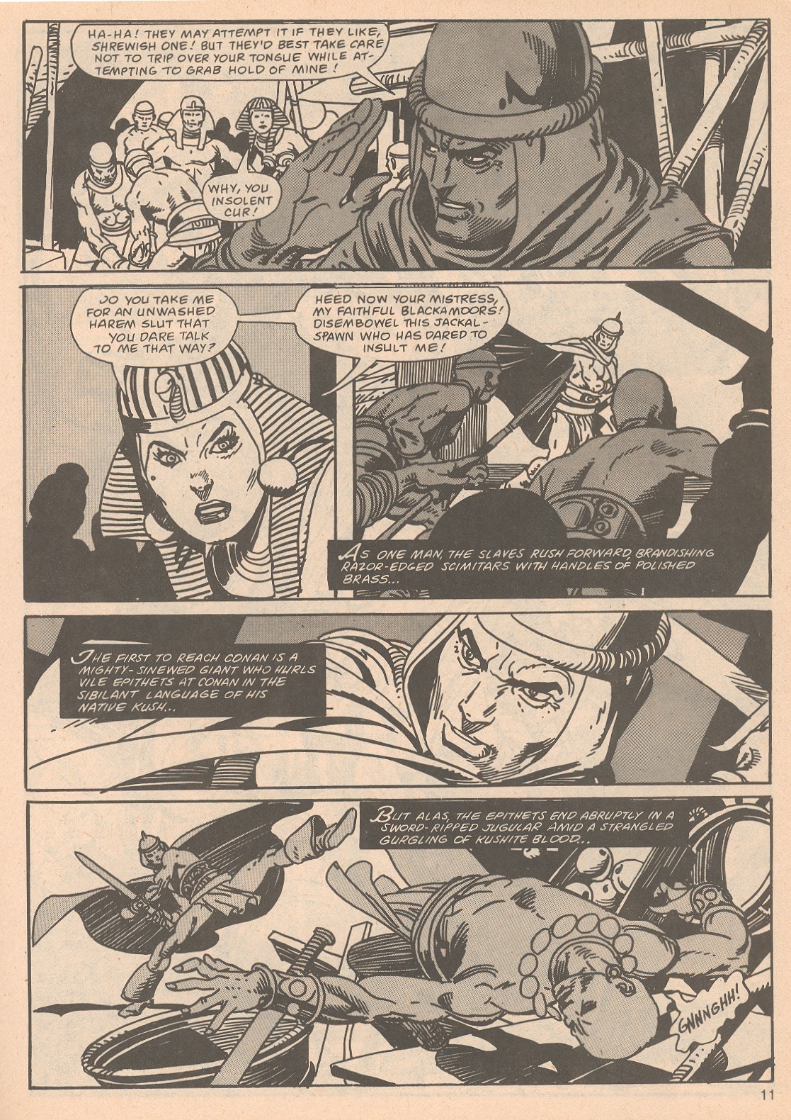 The Savage Sword Of Conan issue 65 - Page 11