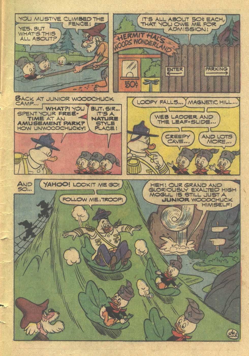 Read online Huey, Dewey, and Louie Junior Woodchucks comic -  Issue #19 - 33