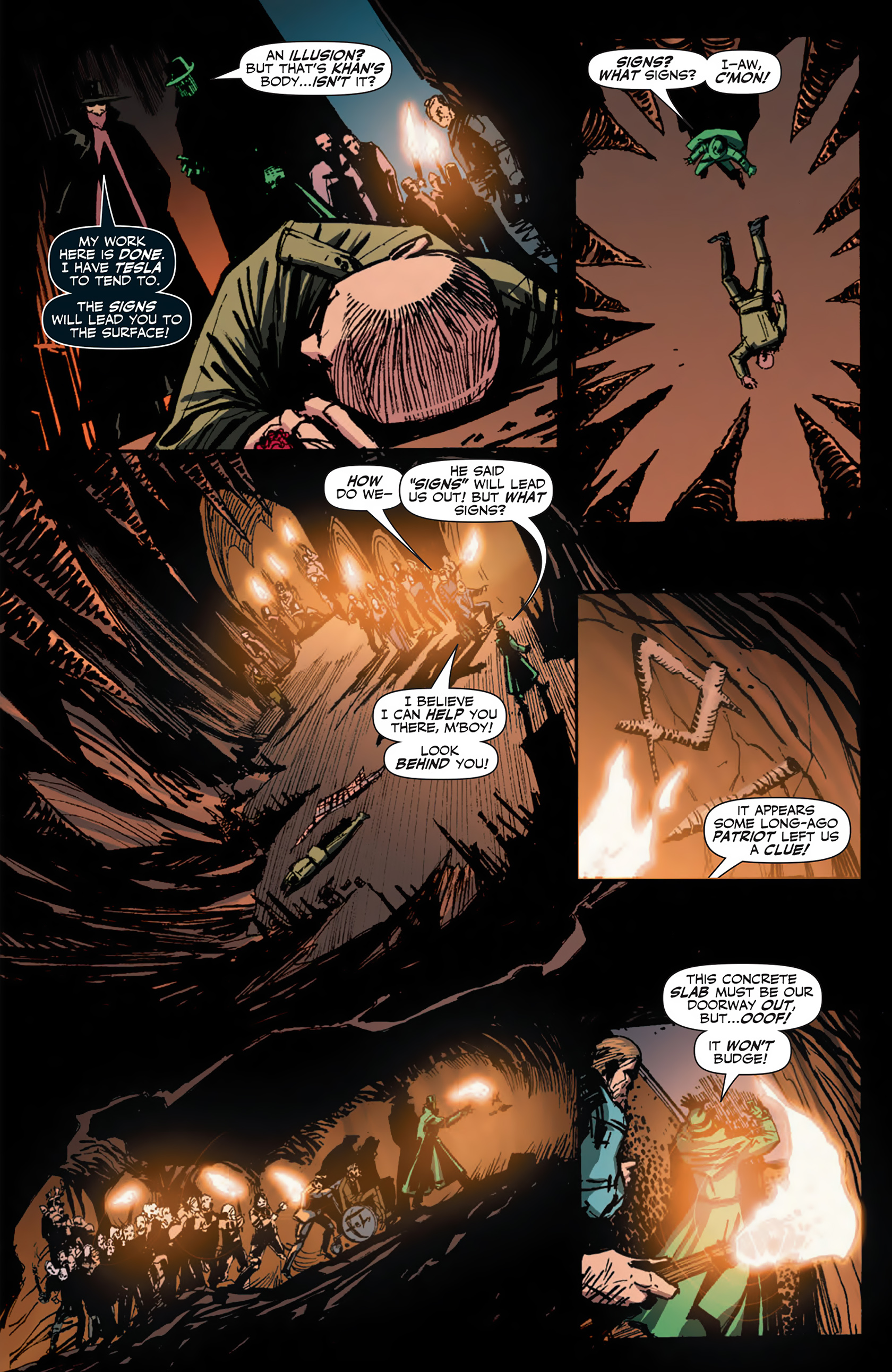 Read online The Shadow/Green Hornet: Dark Nights comic -  Issue #5 - 22