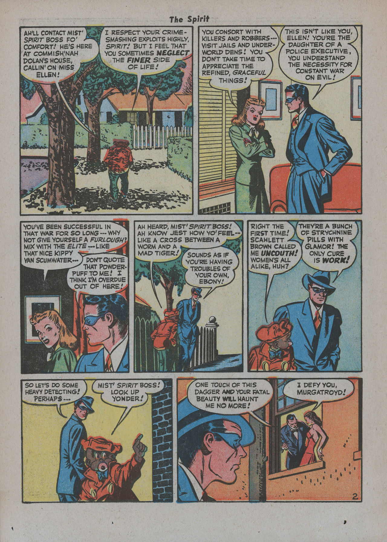 Read online The Spirit (1944) comic -  Issue #12 - 20