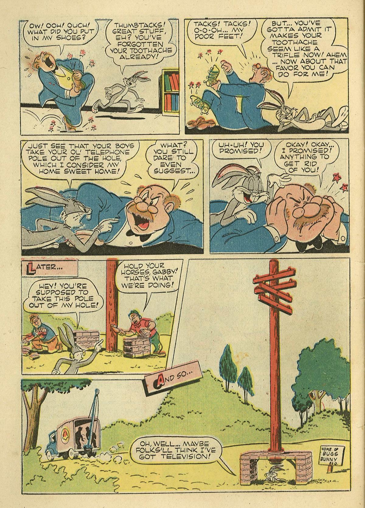 Read online Bugs Bunny comic -  Issue #28 - 34