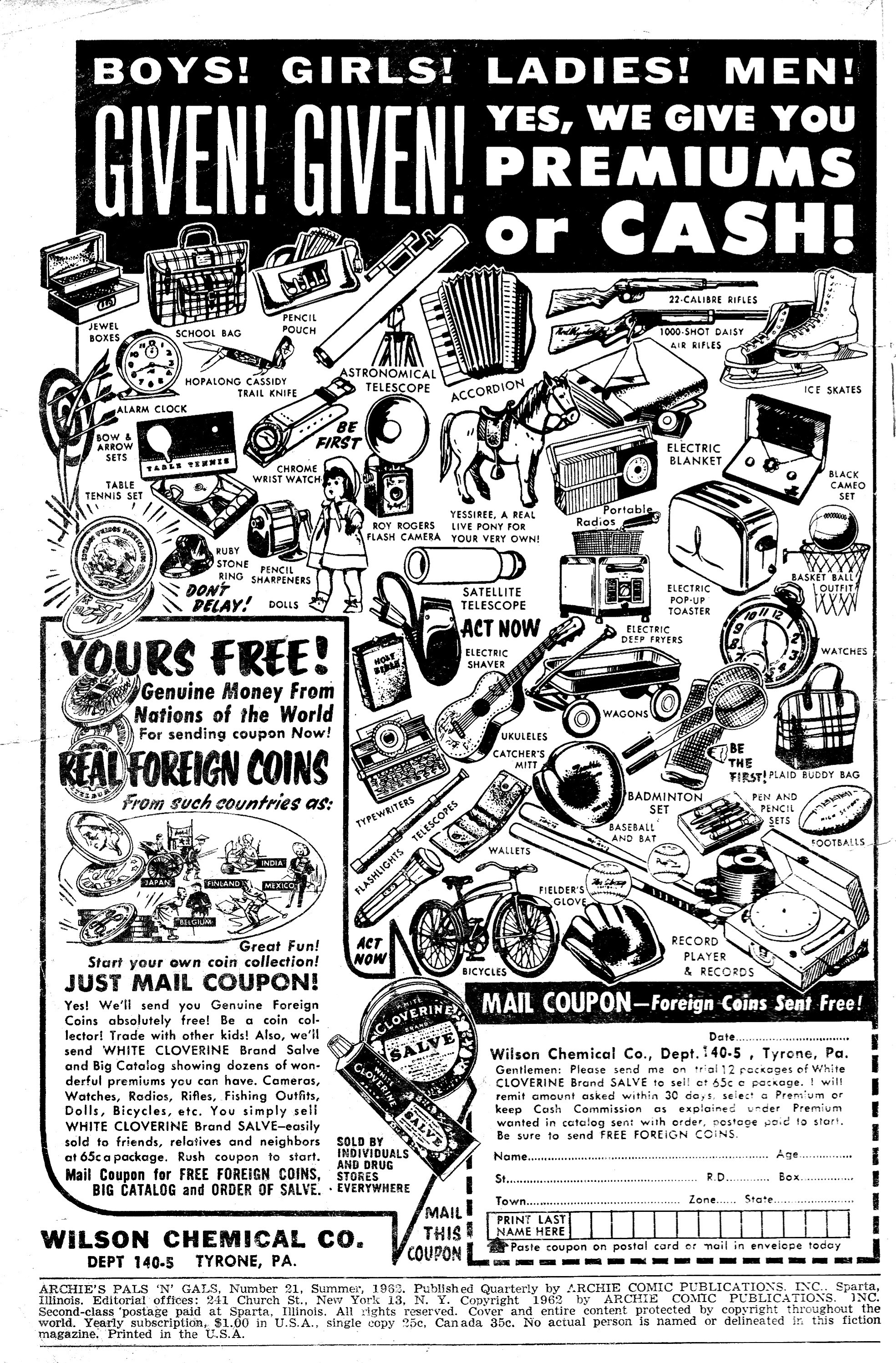 Read online Archie's Pals 'N' Gals (1952) comic -  Issue #21 - 2